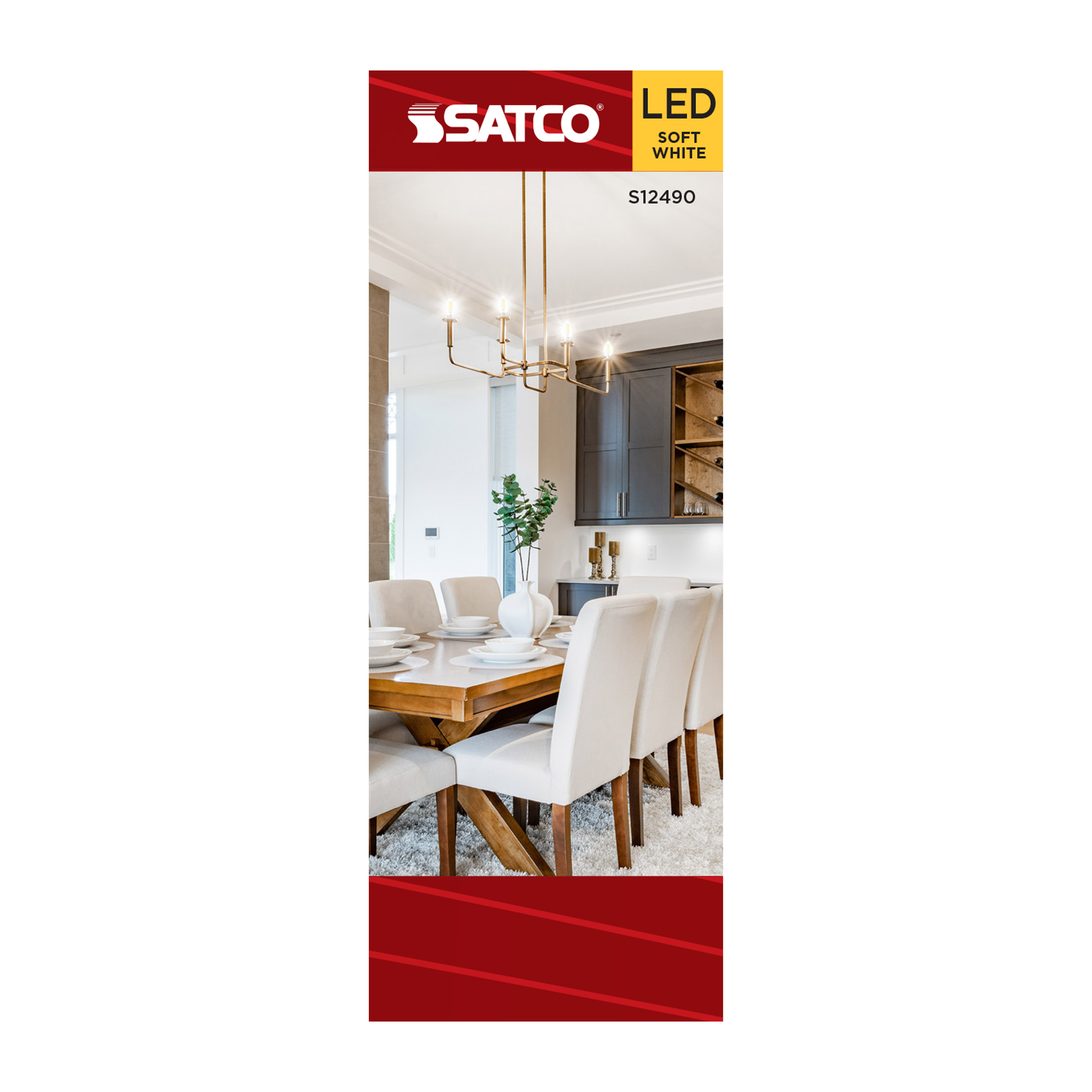 3B11/LED/930/CL/120V/E12 - S12490