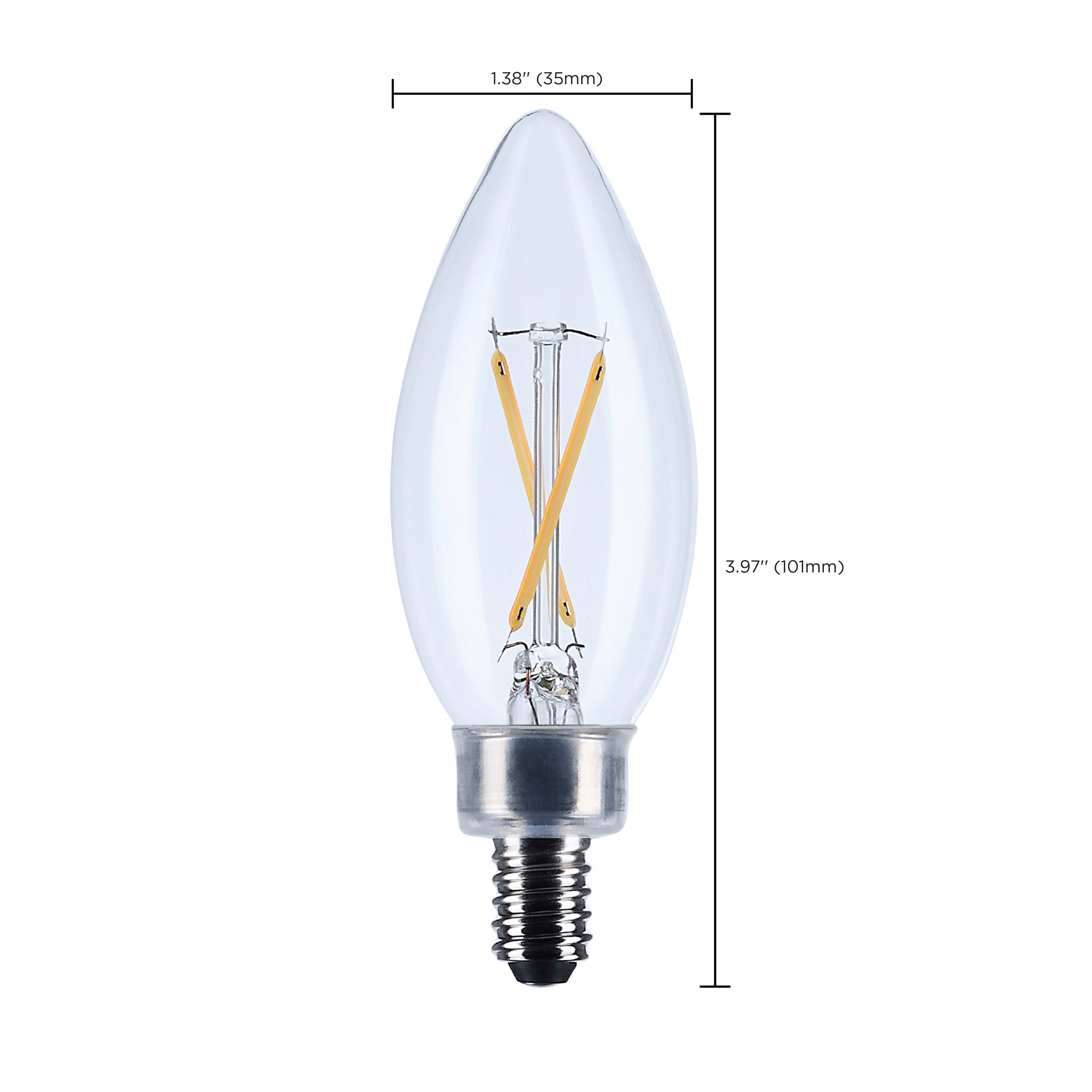 3B11/LED/930/CL/120V/E12 - S12490