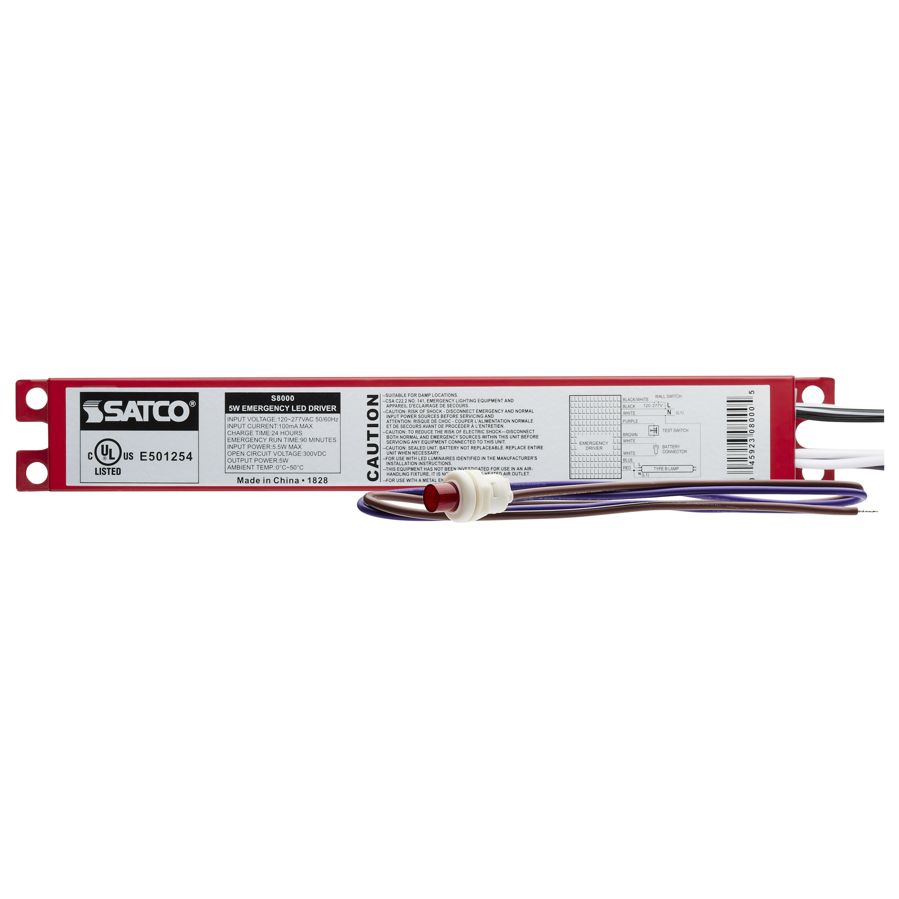 5W EMERGENCY LED DRIVER - S8000