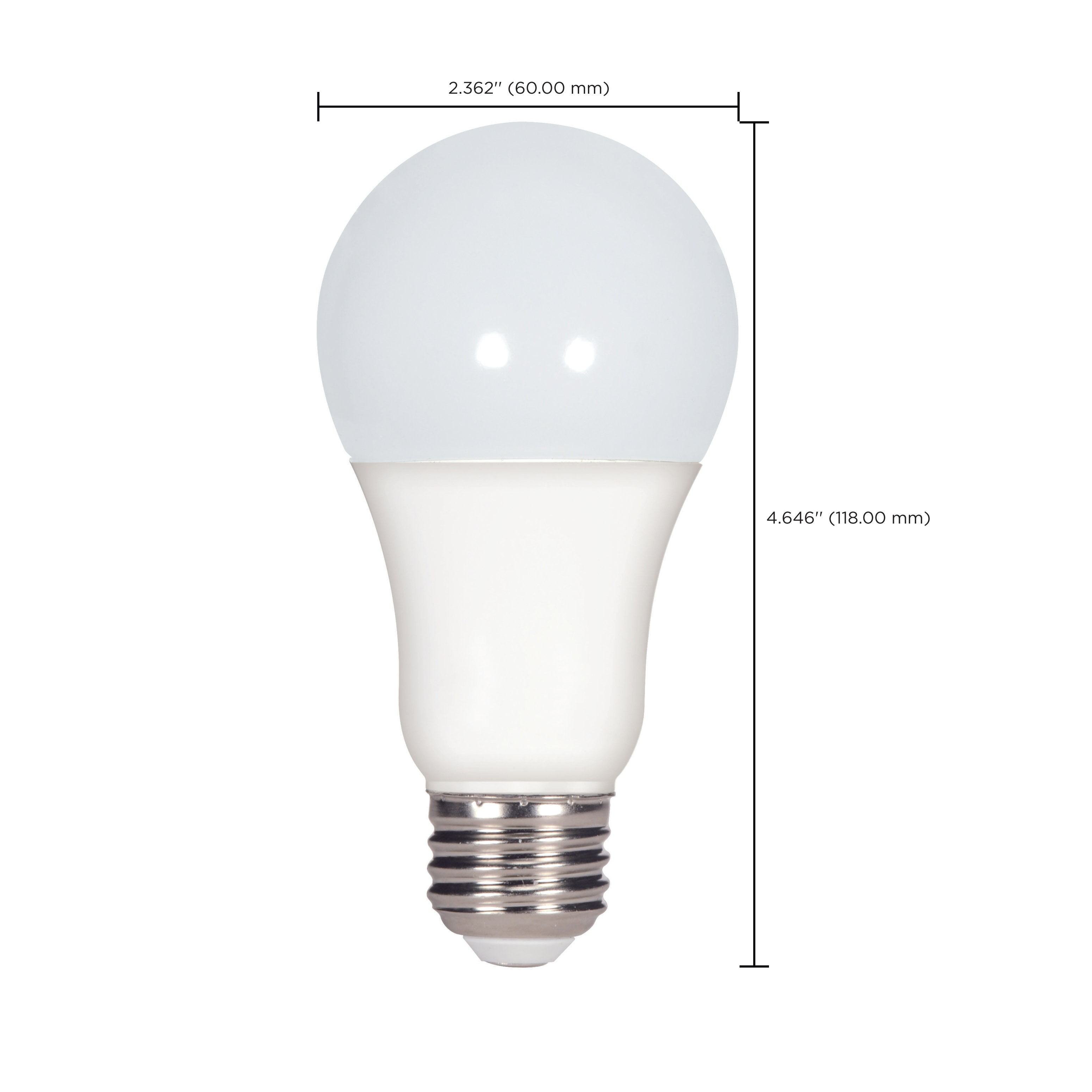 15.5A19/LED/50K/ND/120V/4PK - S28790