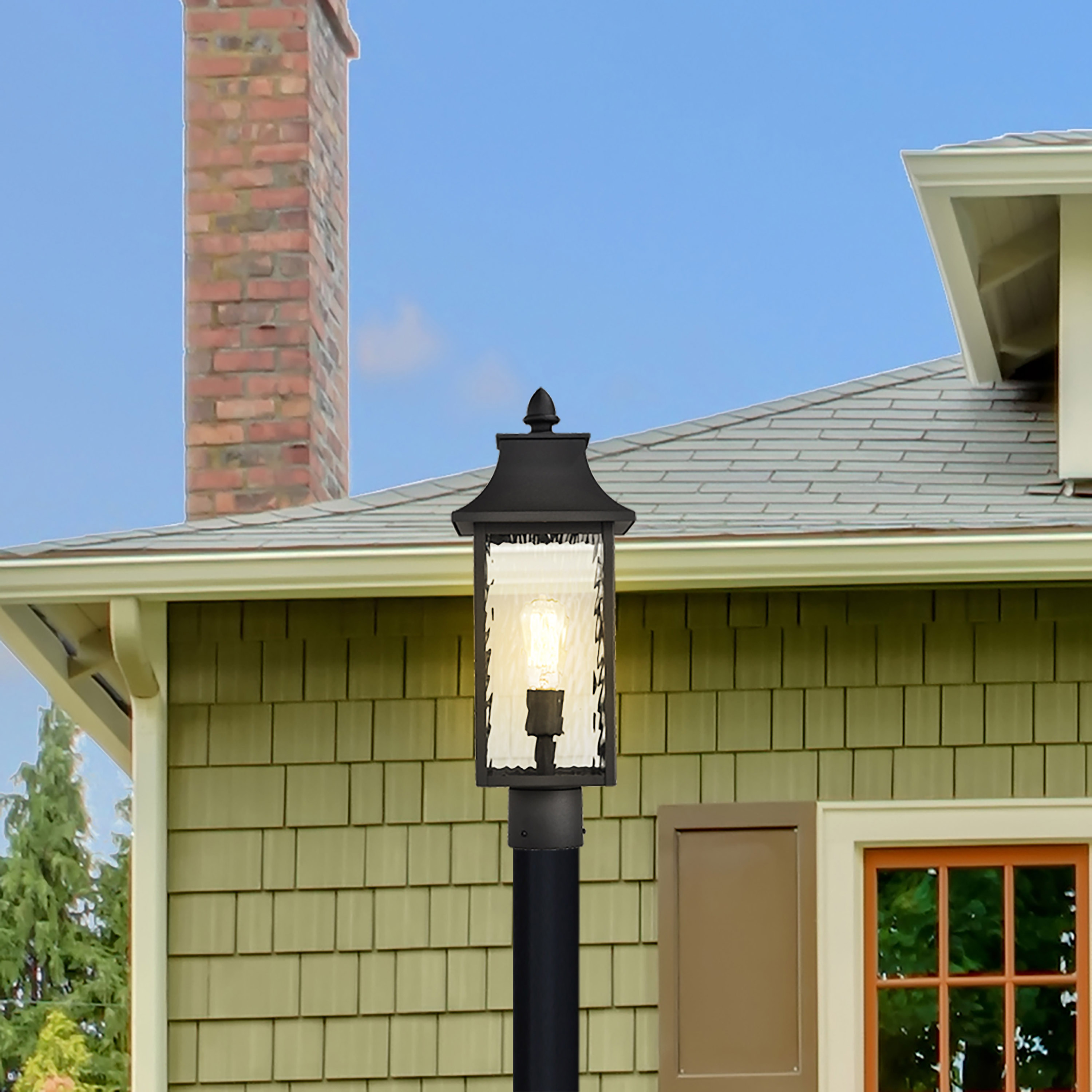 AUSTEN 1LT OUTDOOR POST - 60-5995