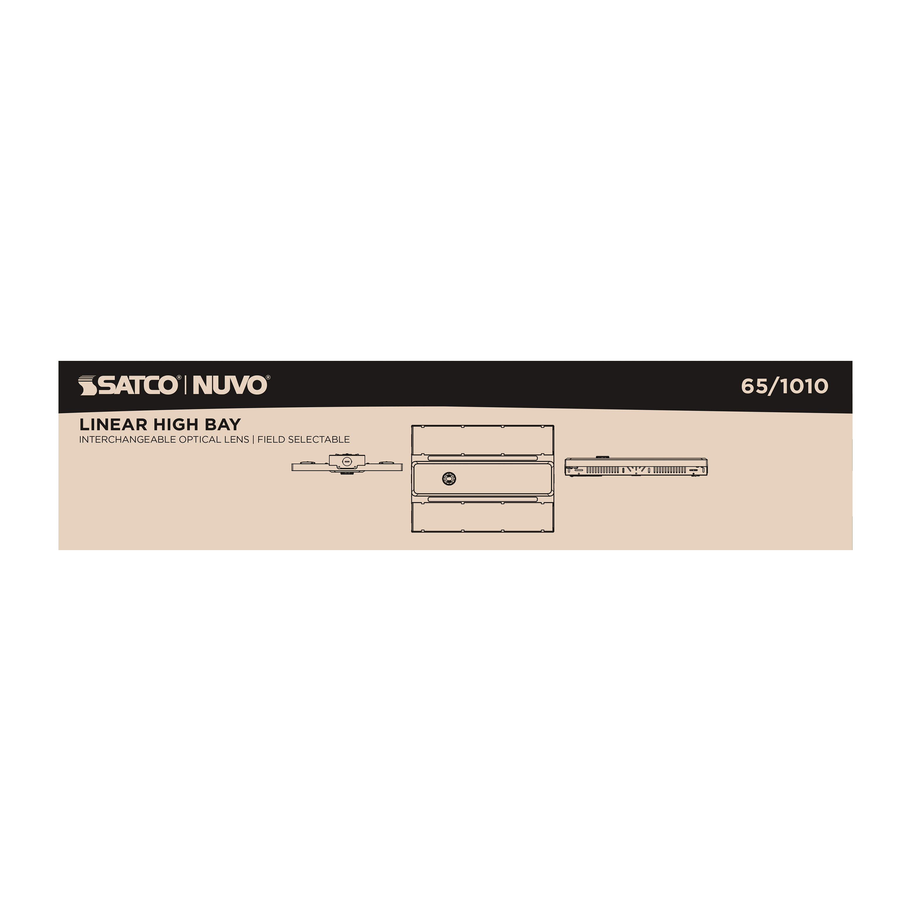 LED SELECTABLE LINEAR HIGH BAY - 65-1010