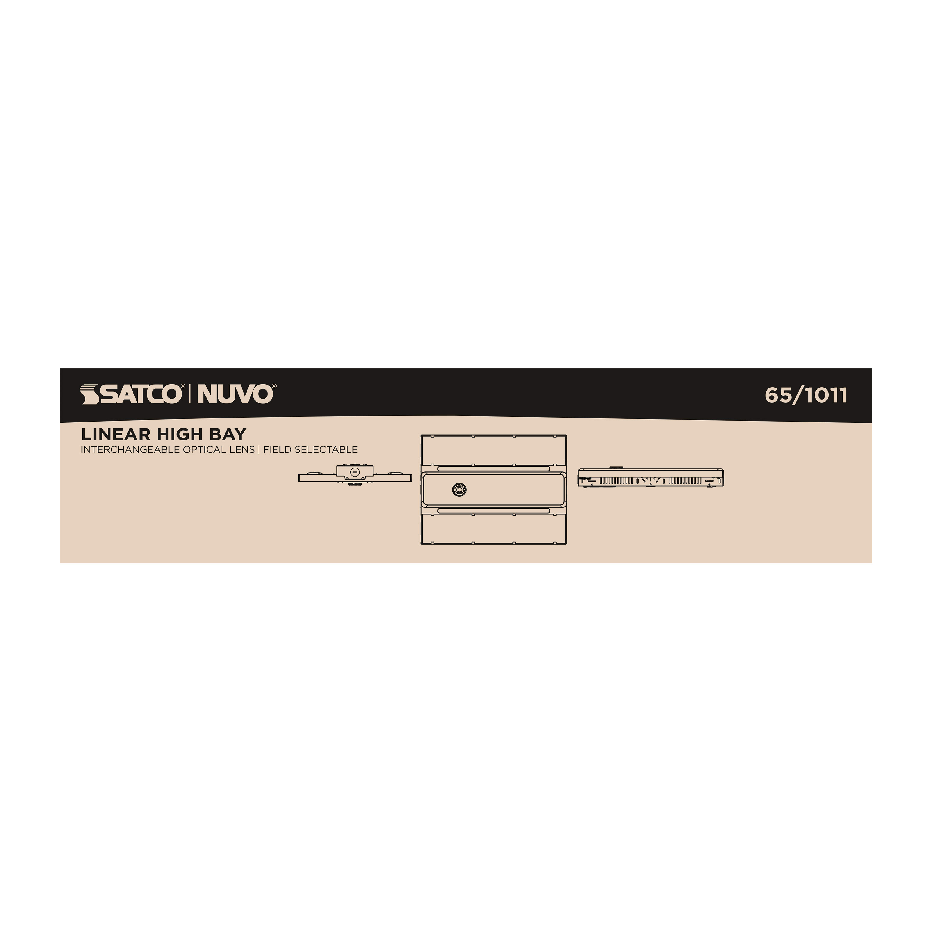 LED SELECTABLE LINEAR HIGH BAY - 65-1011