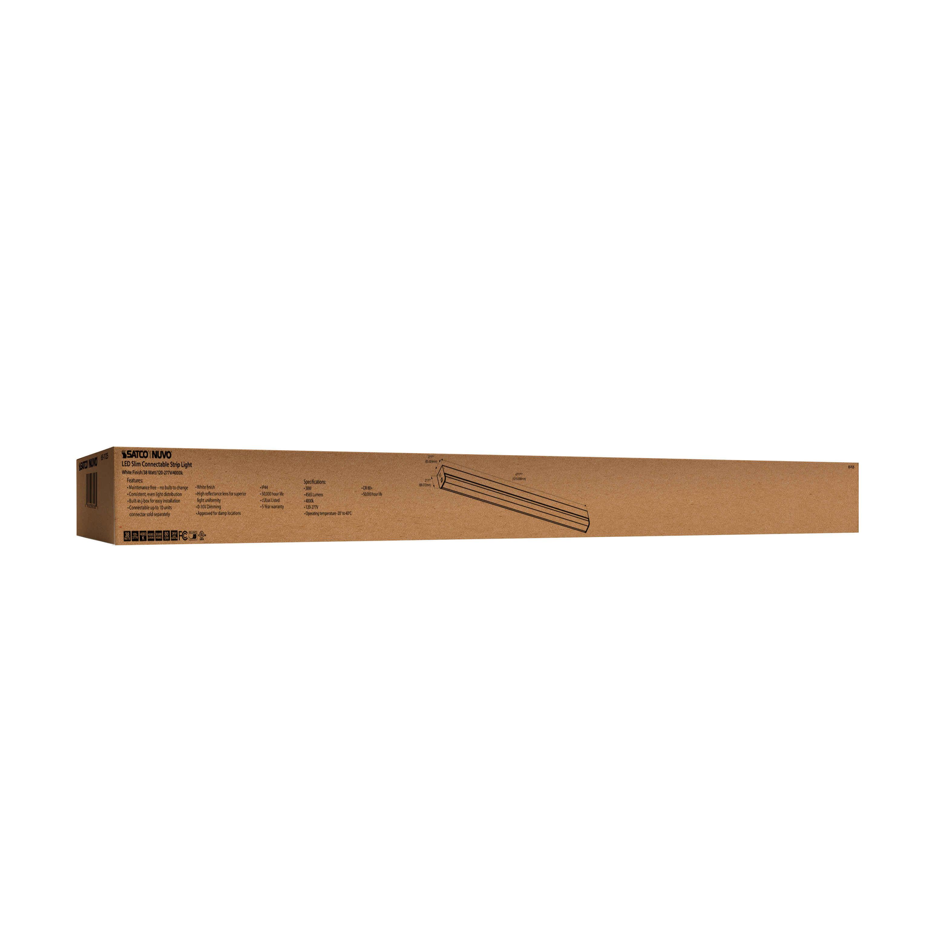 38W LED SLIM STRIP LIGHT - 65-1125
