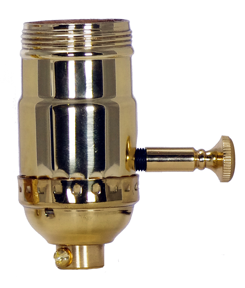 PL S.B. ON/OFF SKT. 1/8 CAP - 80-1030