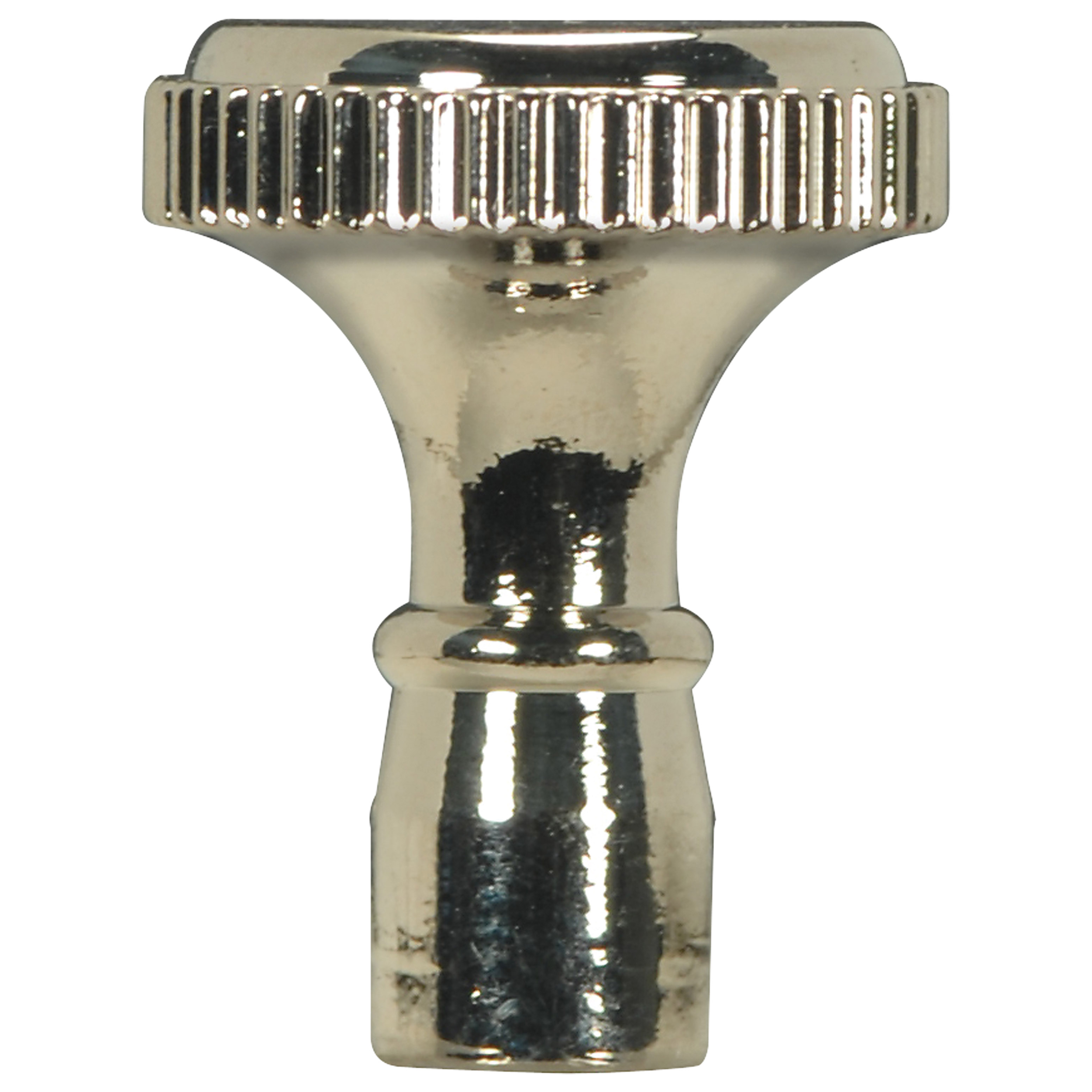POL NKL SOLID BRASS TURN KNOB - 80-1352