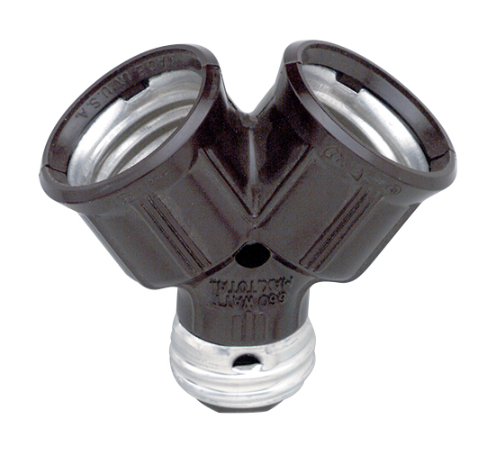 SINGLE TO TWIN LAMPHOLDER - 90-1121
