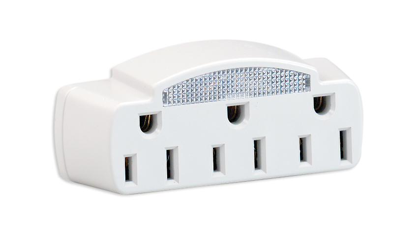 3 GROUNDED OUTLET CURRENT TAP - 91-227