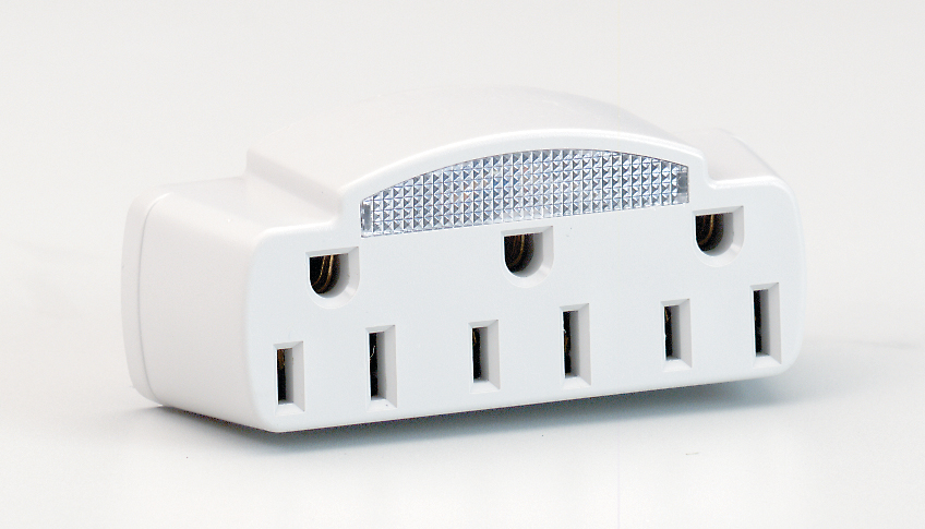 3 GROUNDED OUTLET CURRENT TAP - 91-227
