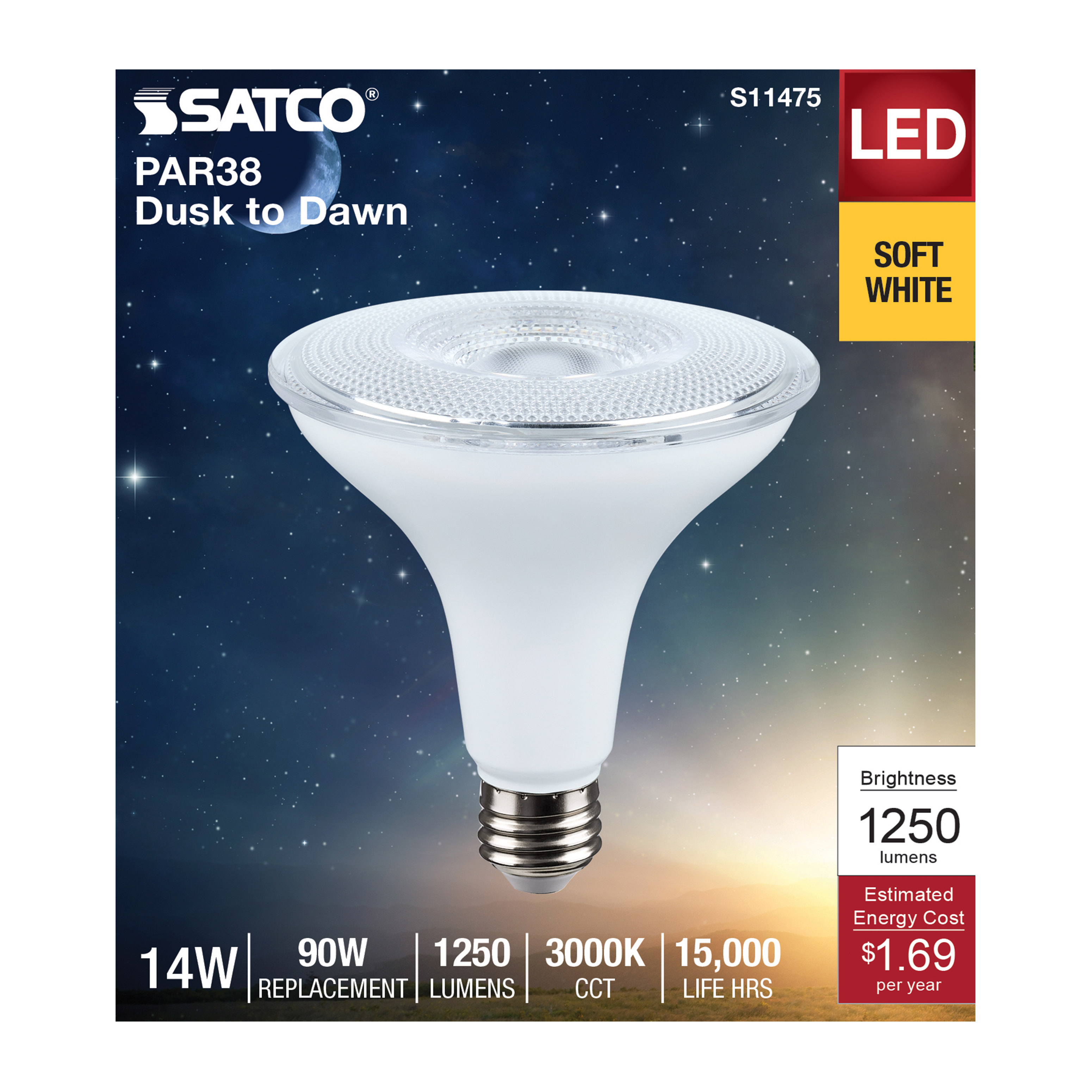 14PAR38/D2D/LED/930/120V - S11475