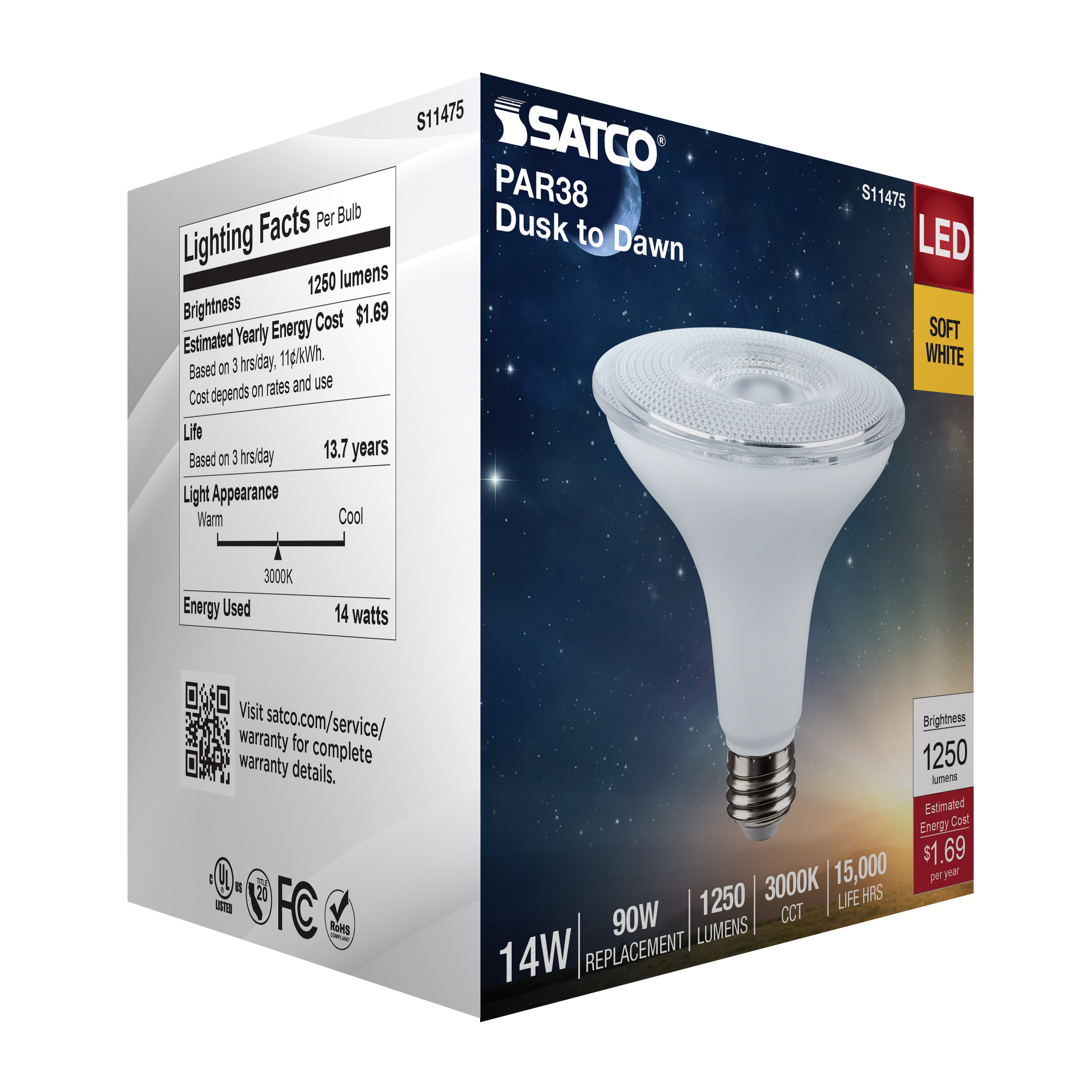 14PAR38/D2D/LED/930/120V - S11475