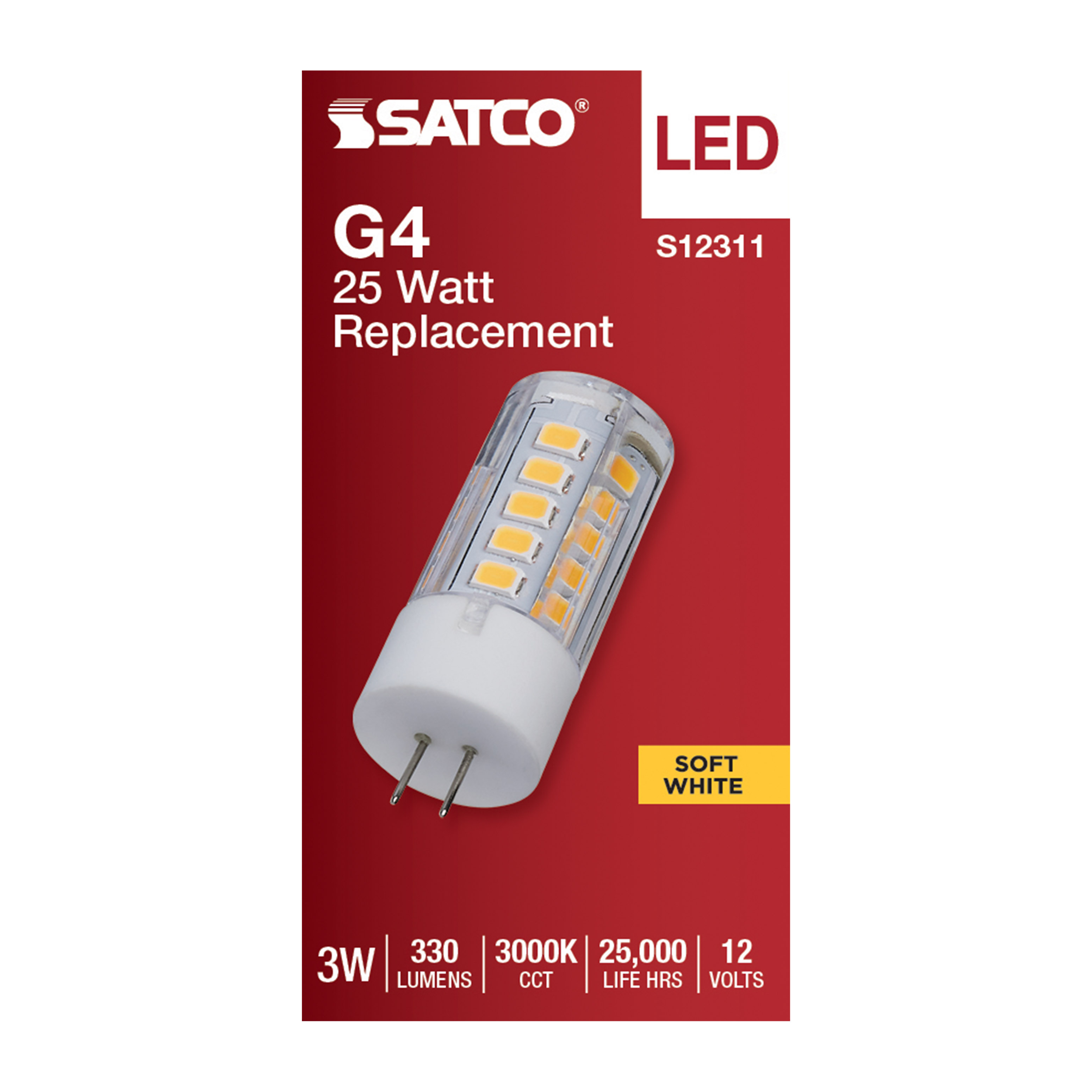 3W/LED/G4/CL/830/12V - S12311