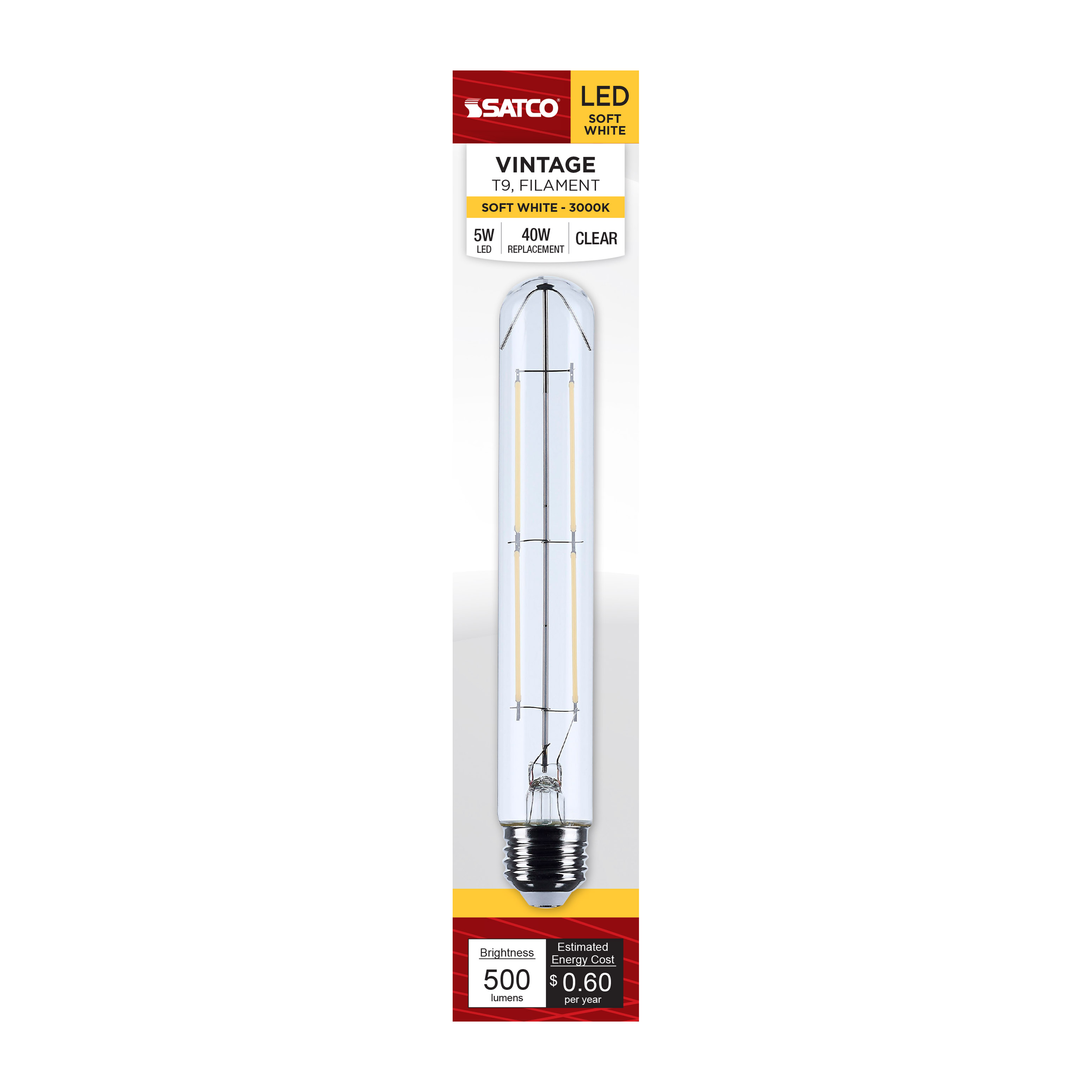 5T9/LED/CL/930/120V/E26 - S12529