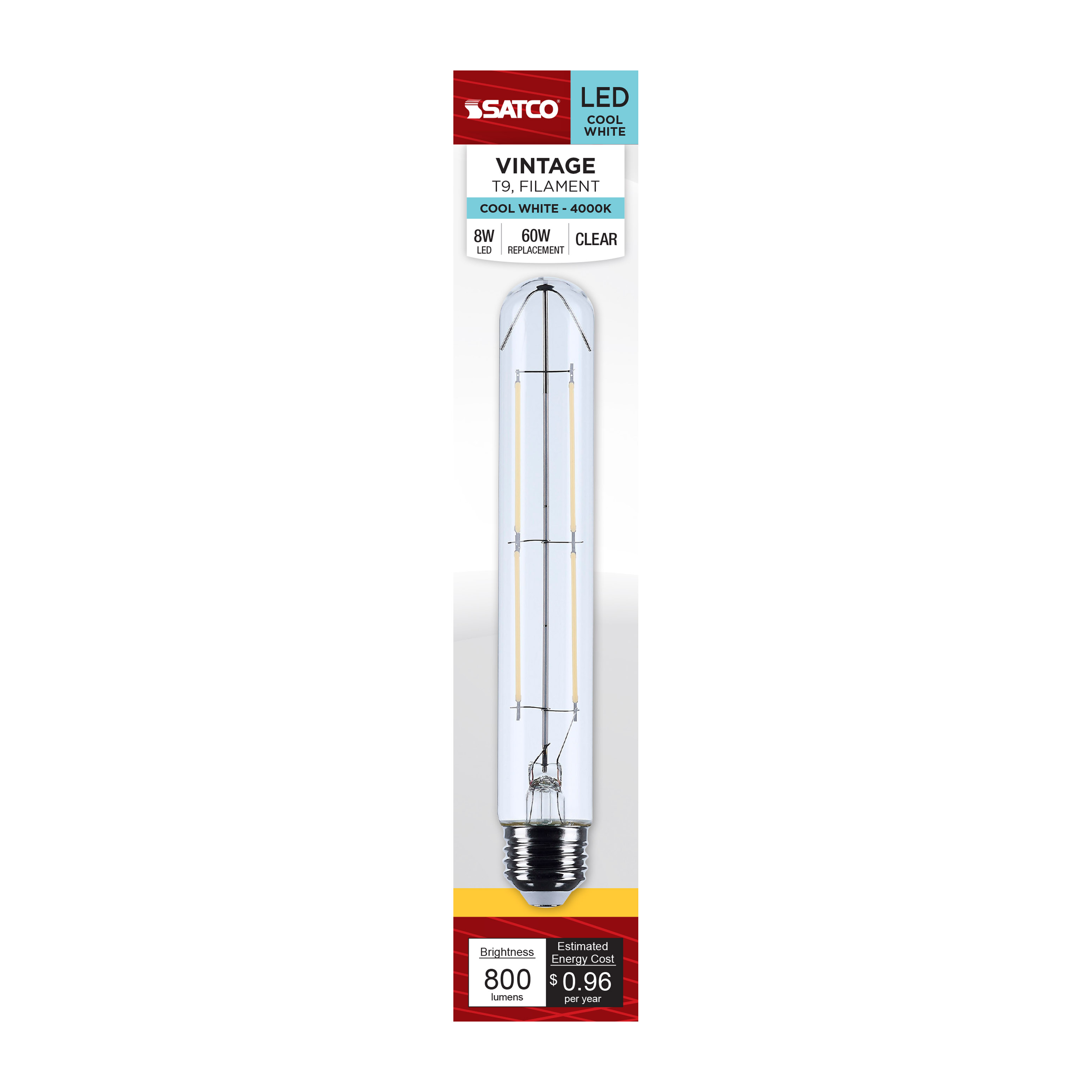 8T9/LED/CL/940/120V/E26 - S12532