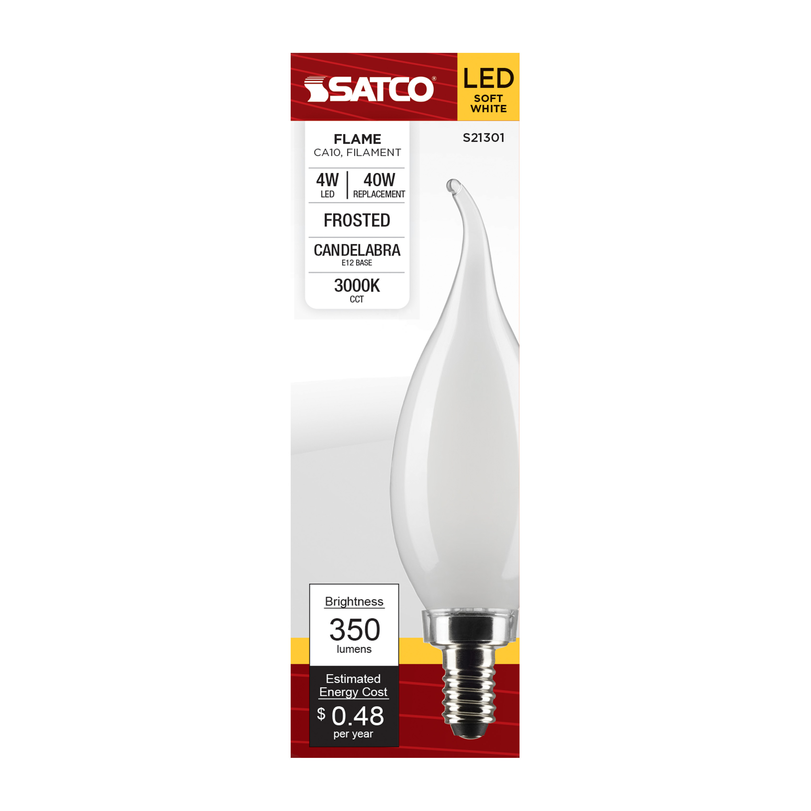4CA10/LED/930/FR/120V/E12 - S21301