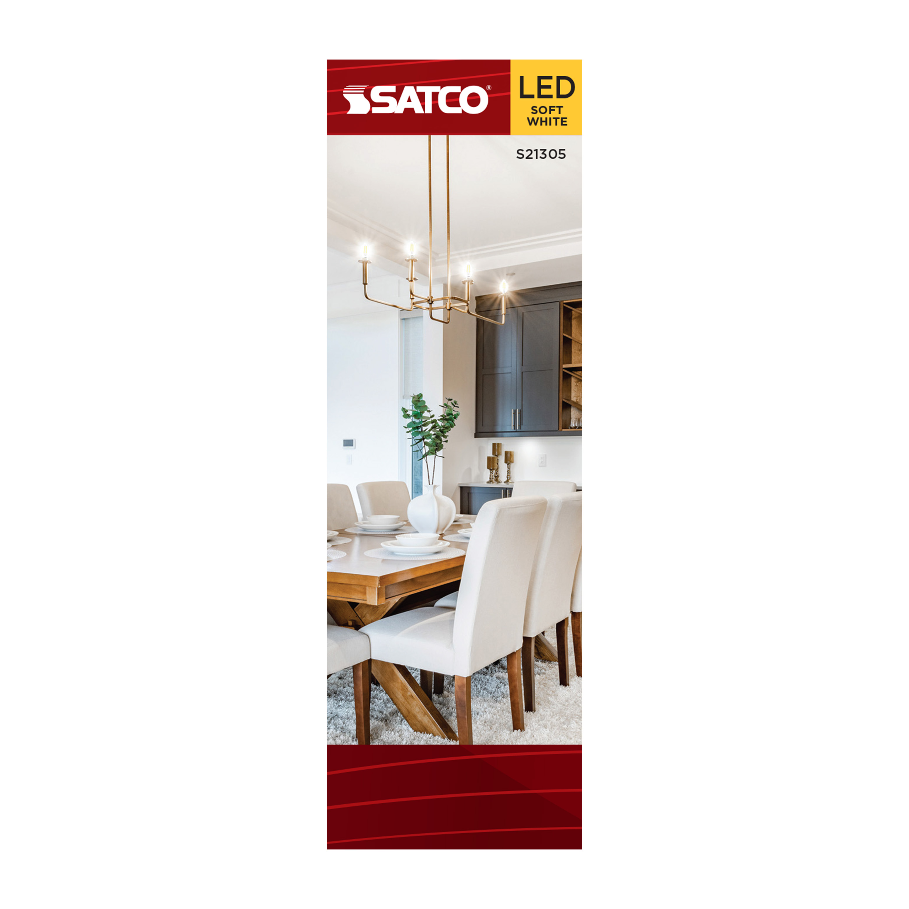 5.5CA10/LED/930/CL/120V/E12 - S21305