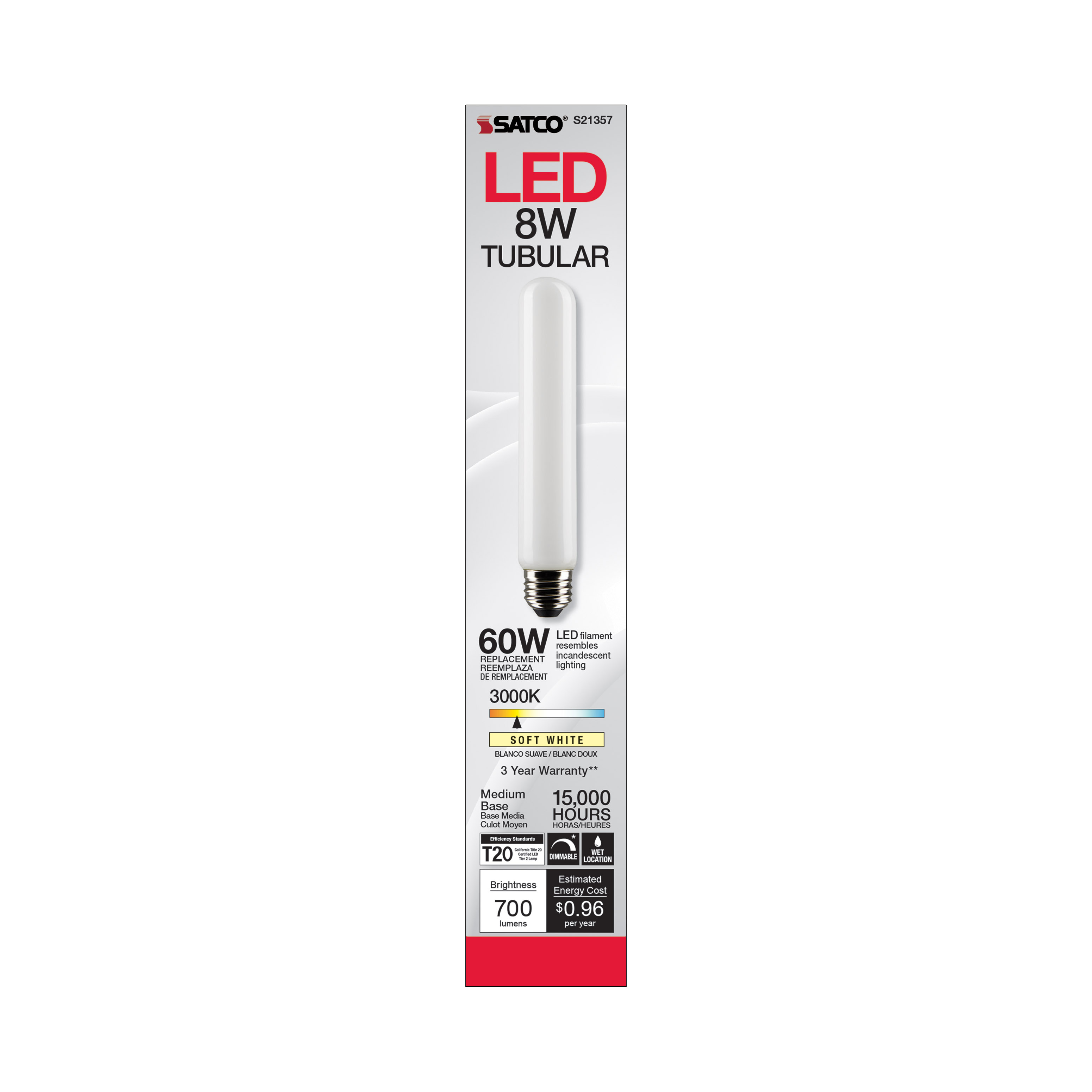 8T9/LED/FR/930/120V/E26 - S21357