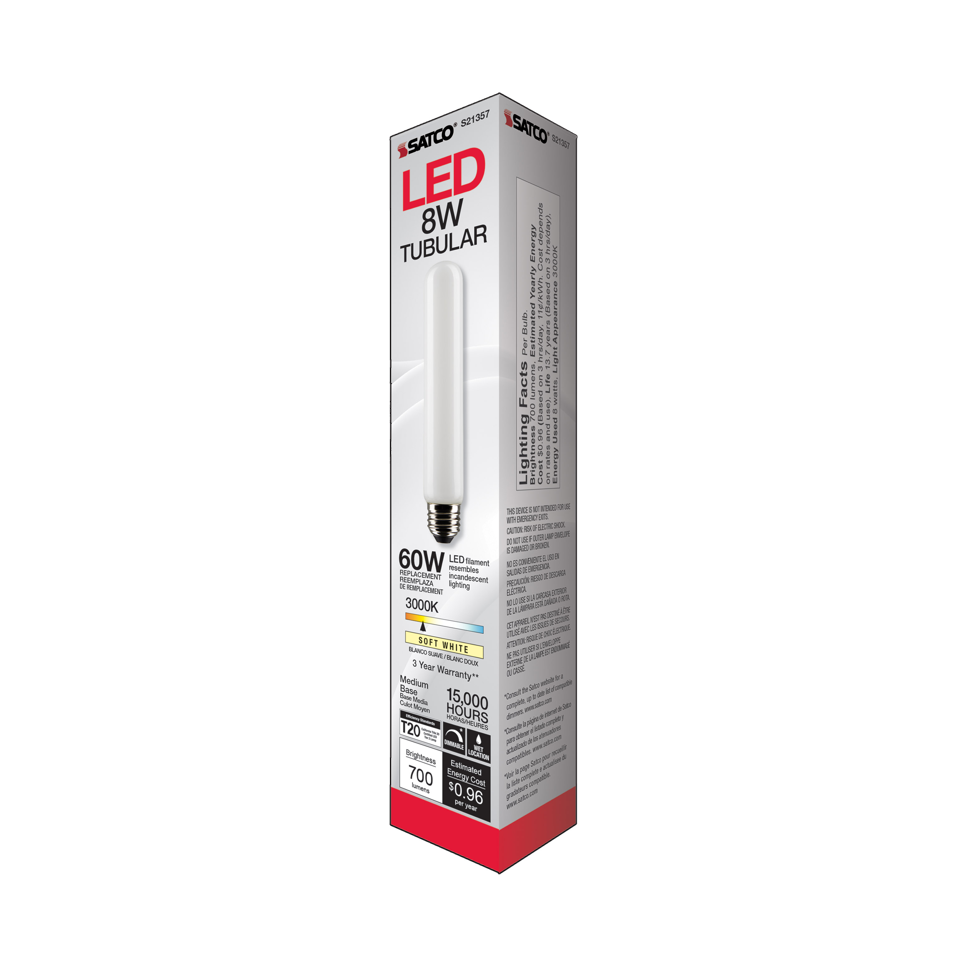 8T9/LED/FR/930/120V/E26 - S21357