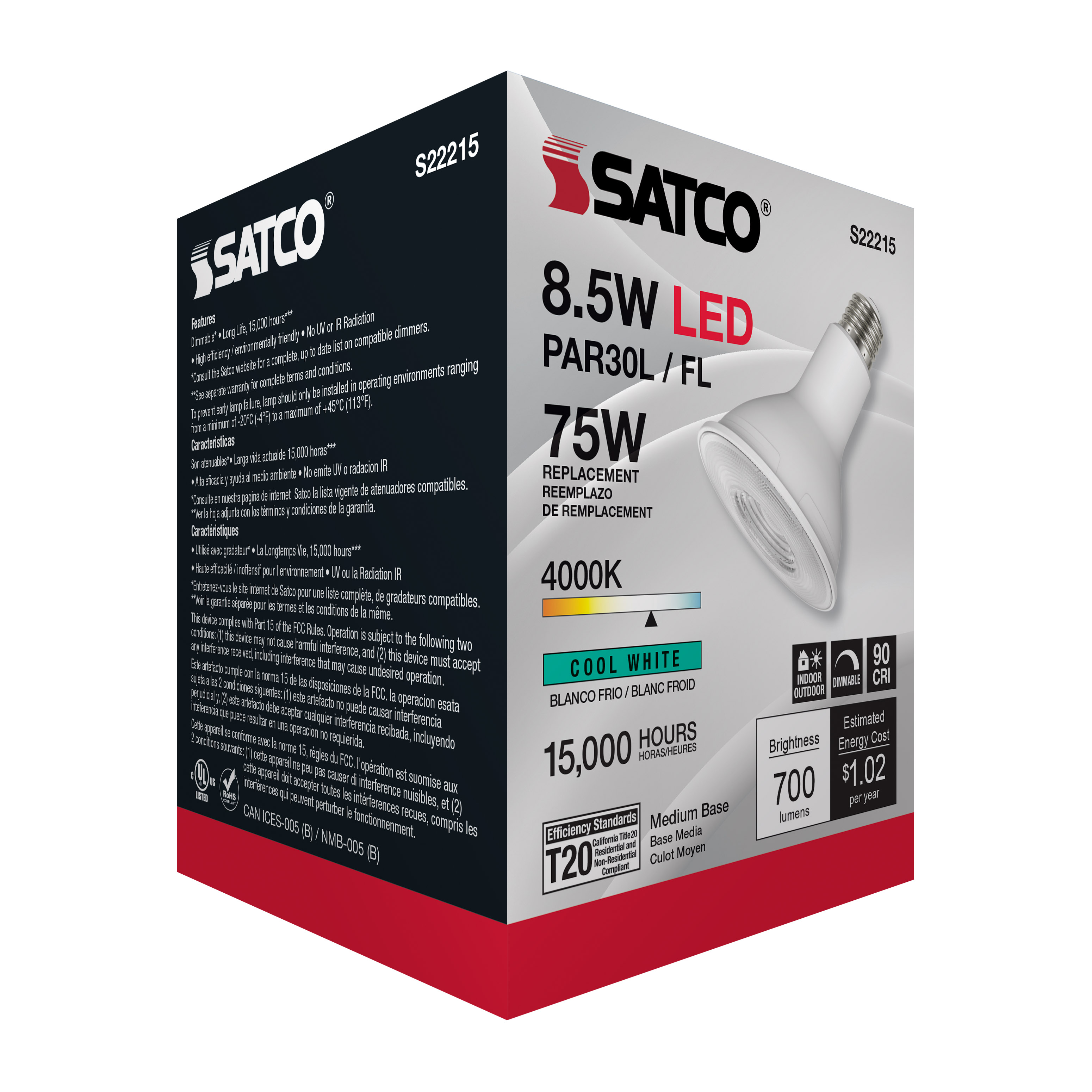 8.5PAR30L/LED/940/FL/120V - S22215
