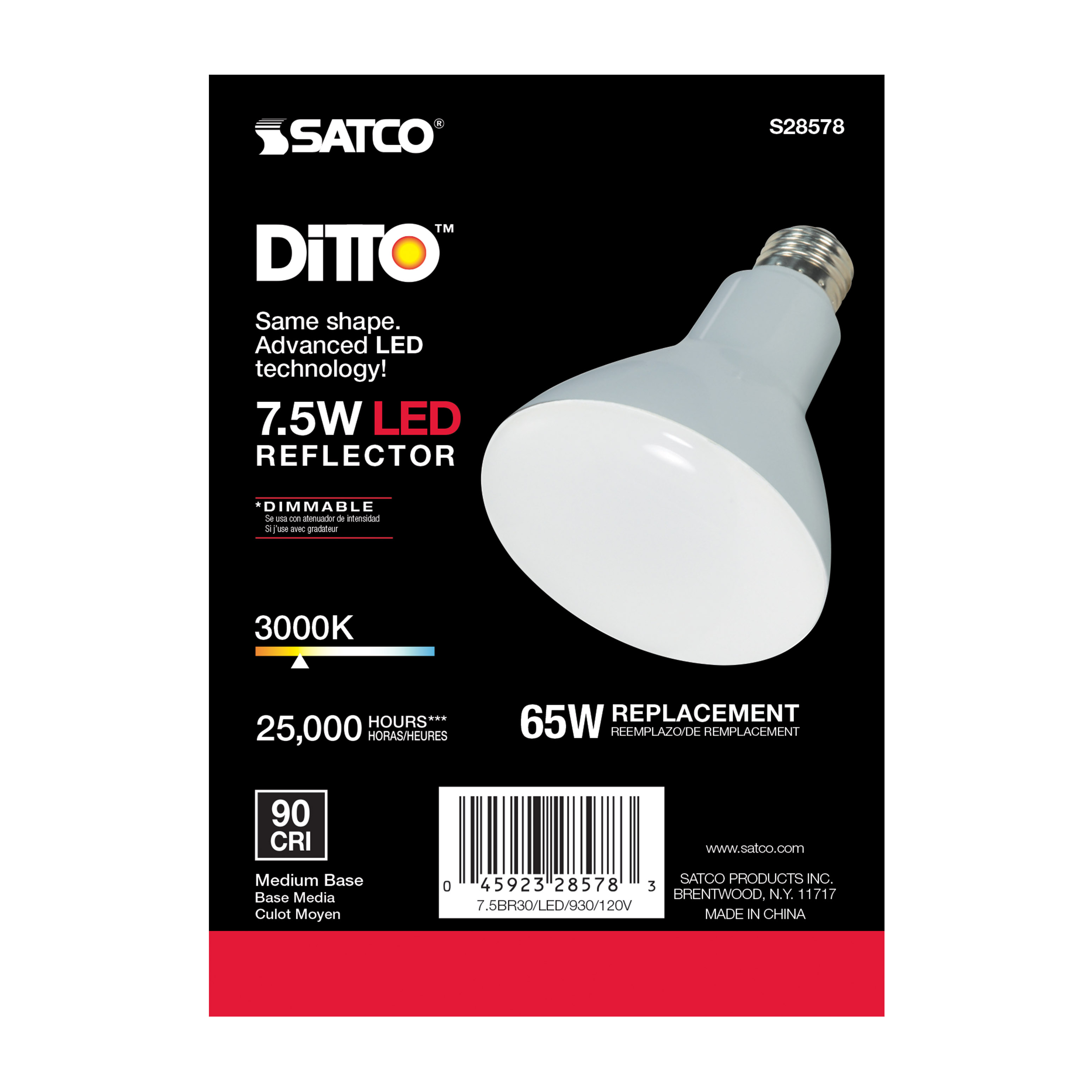 7.5BR30/LED/930/120V - S28578