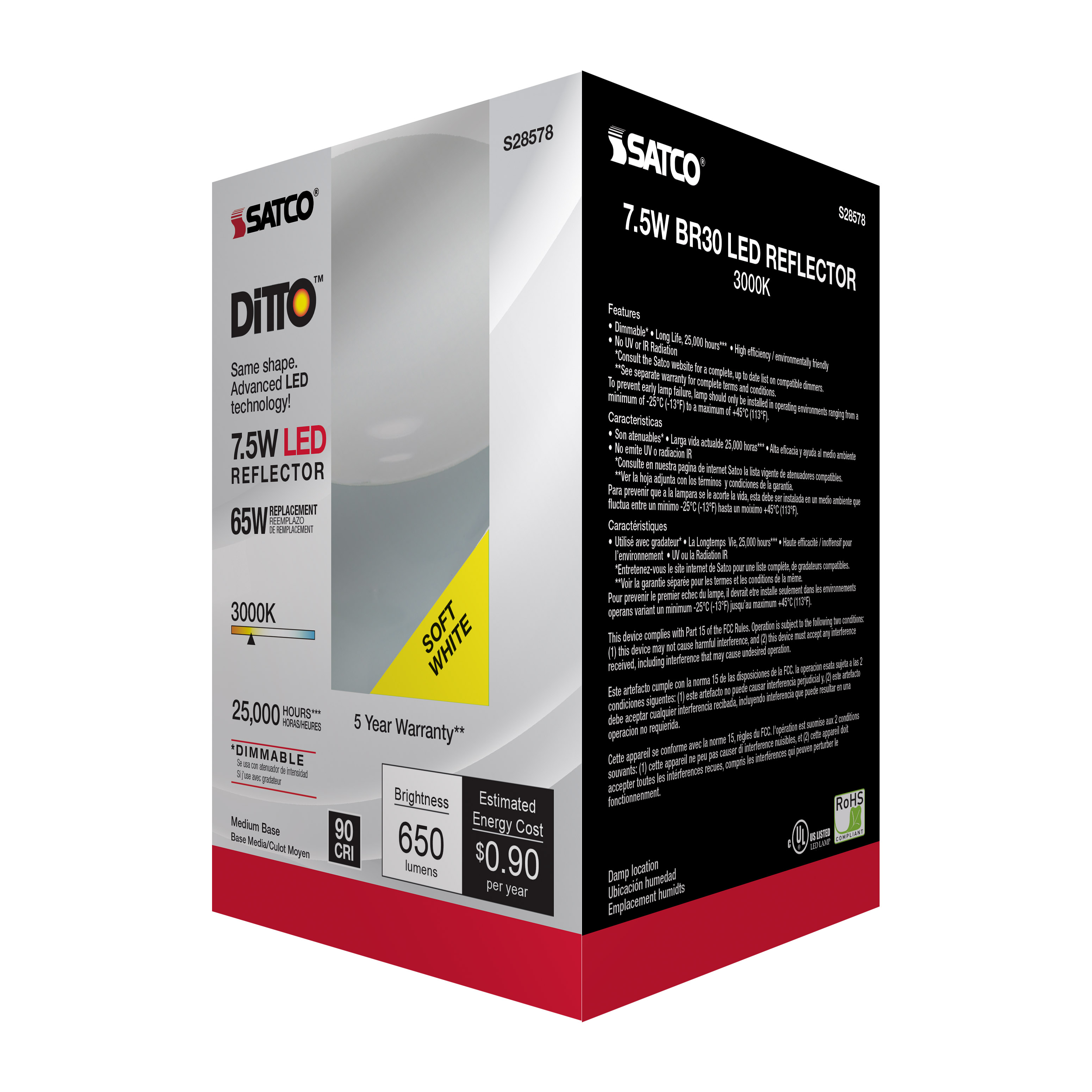 7.5BR30/LED/930/120V - S28578
