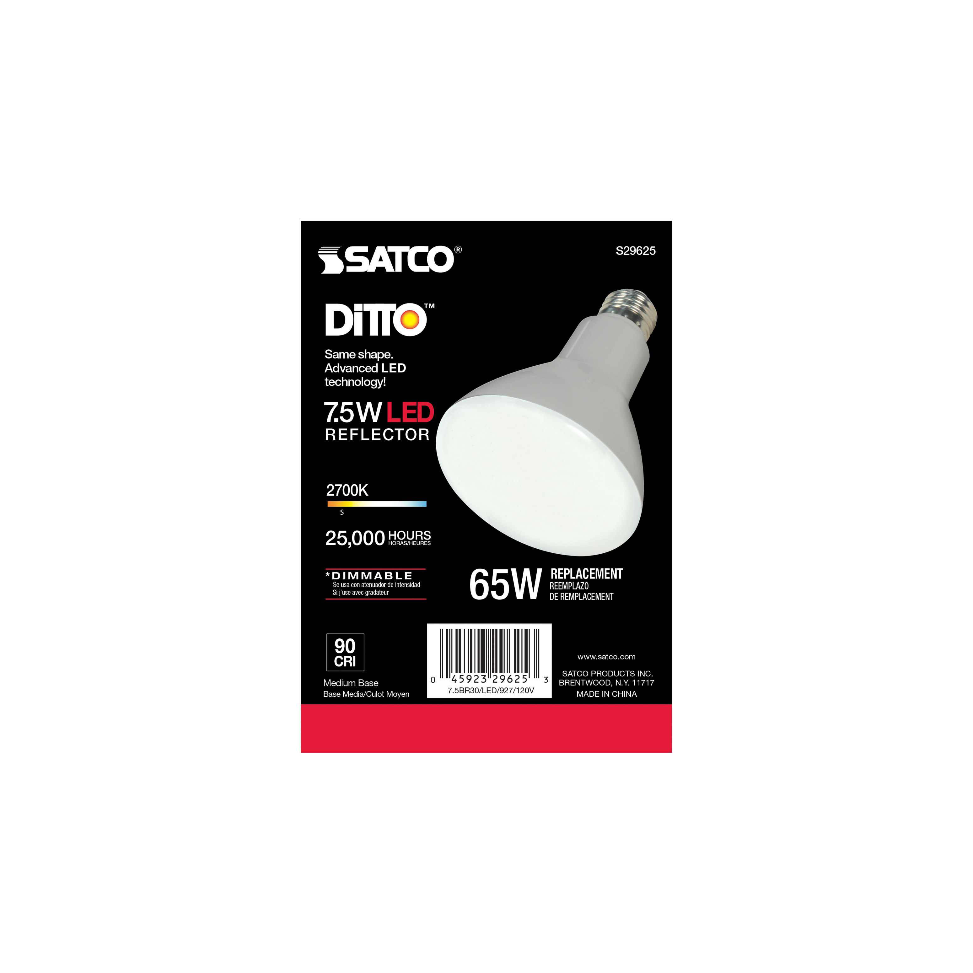 7.5BR30/LED/927/120V - S29625