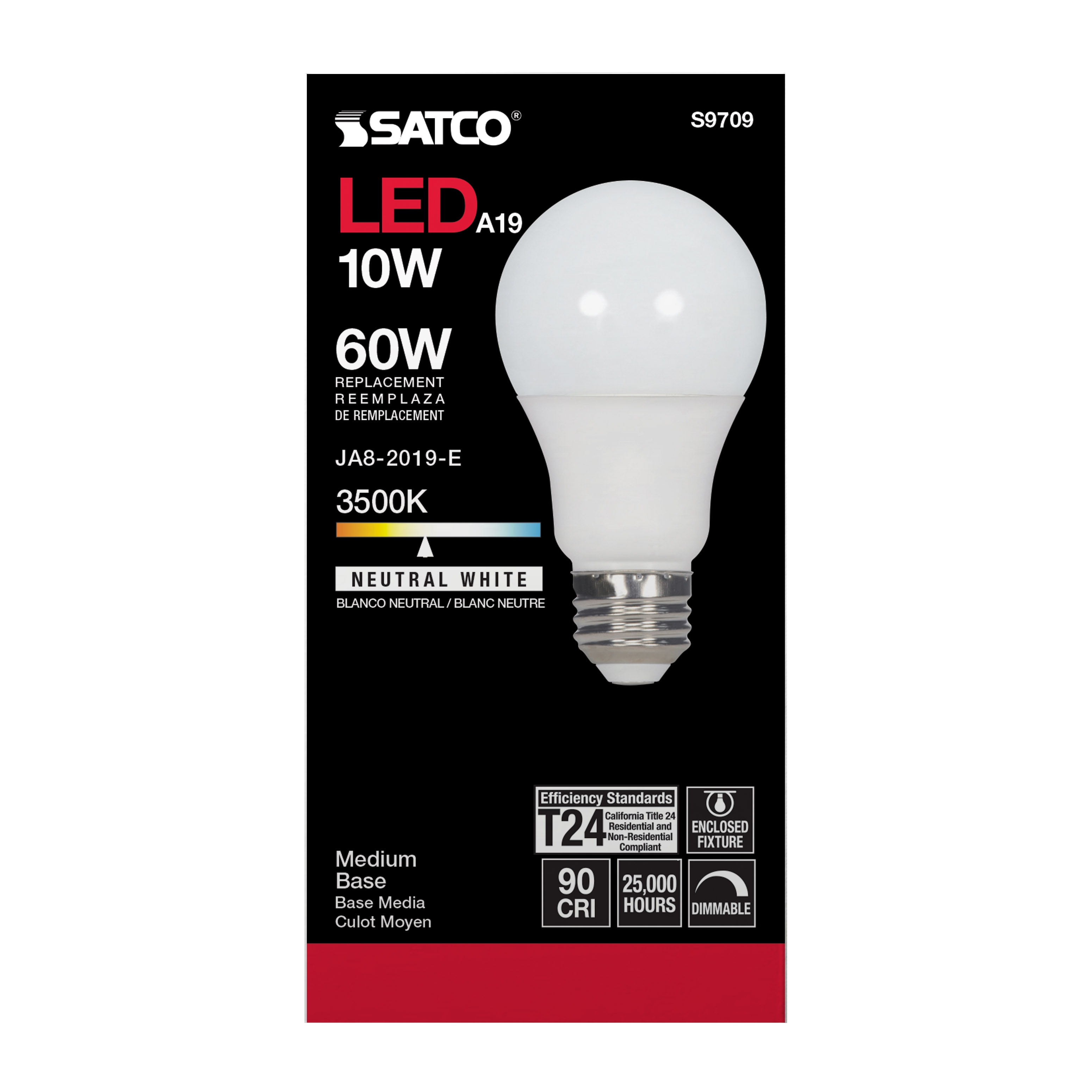 10A19/LED/35K/90CRI - S9709