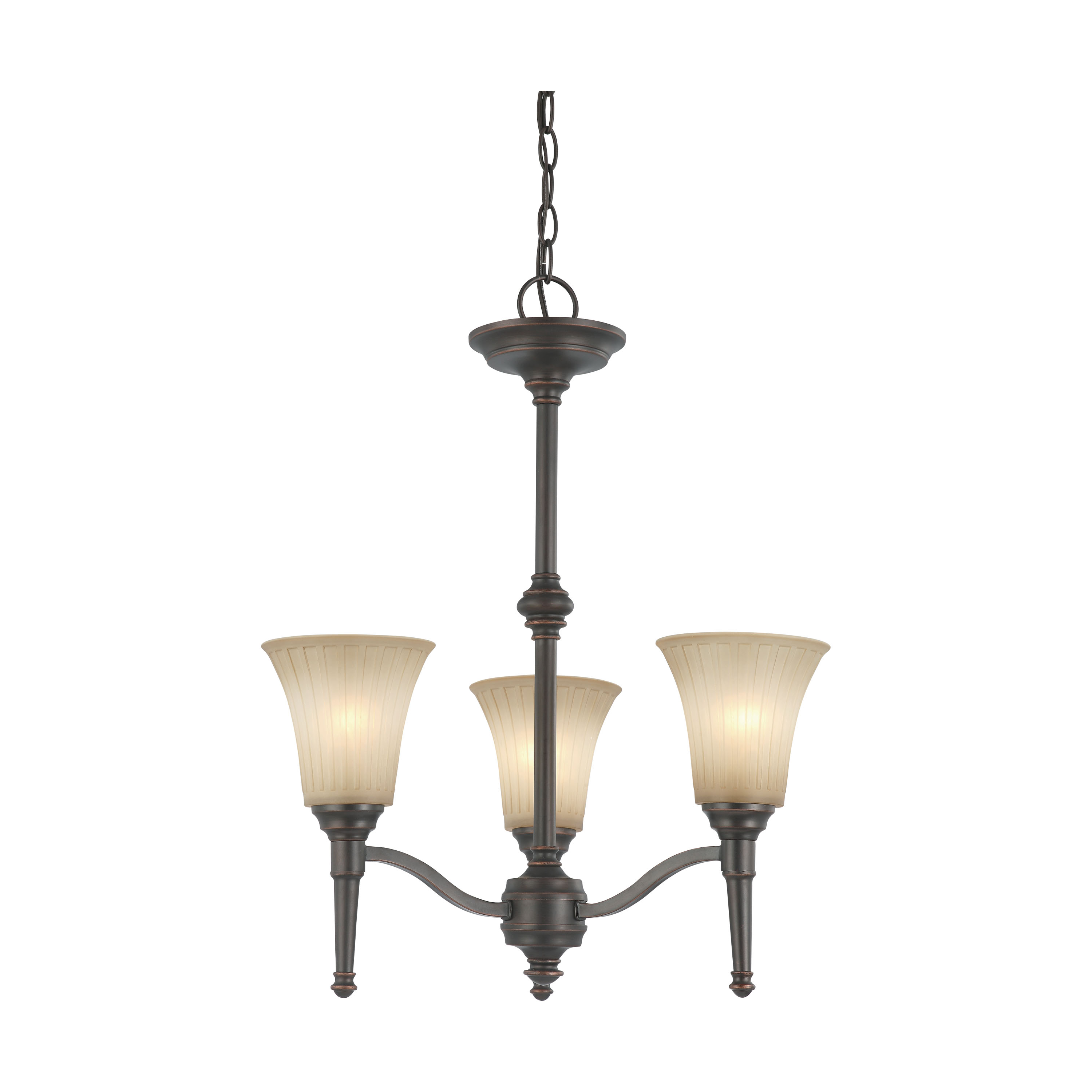 FRANKLIN 3 LIGHT CHANDELIER - 60-4245