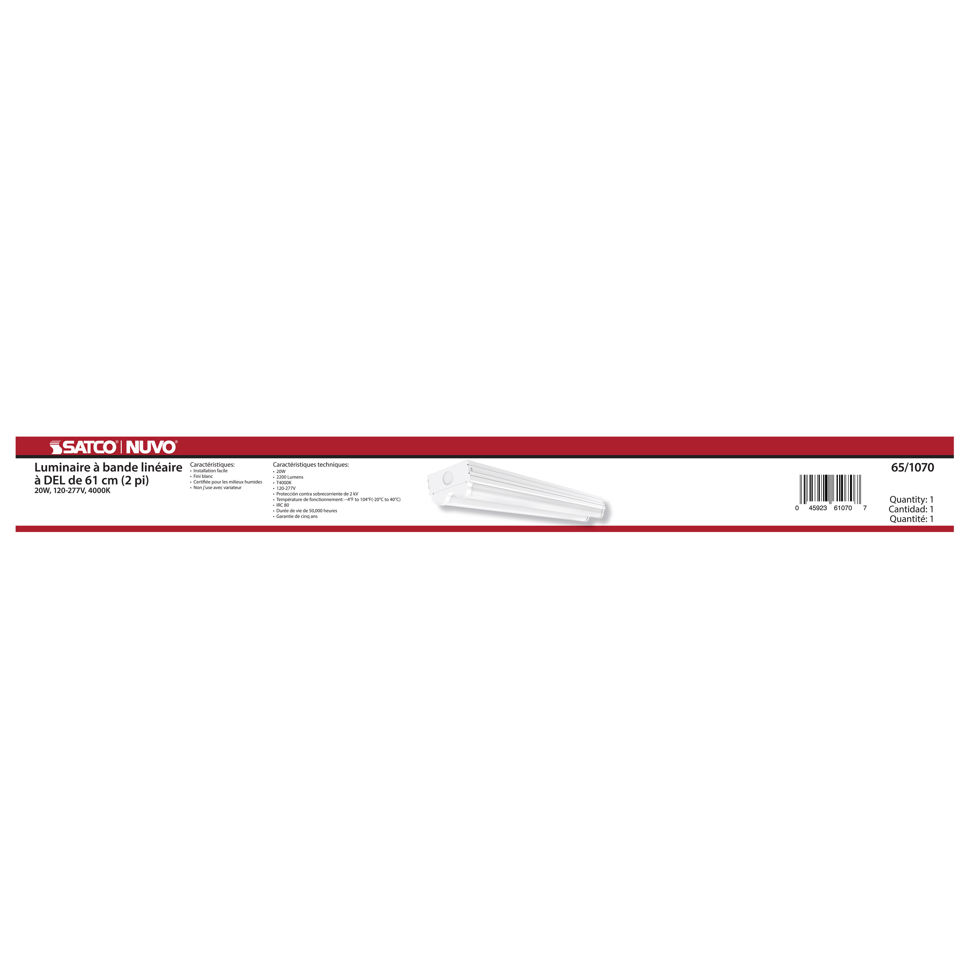 2' LED DOUBLE LIGHT STRIP - 65-1070