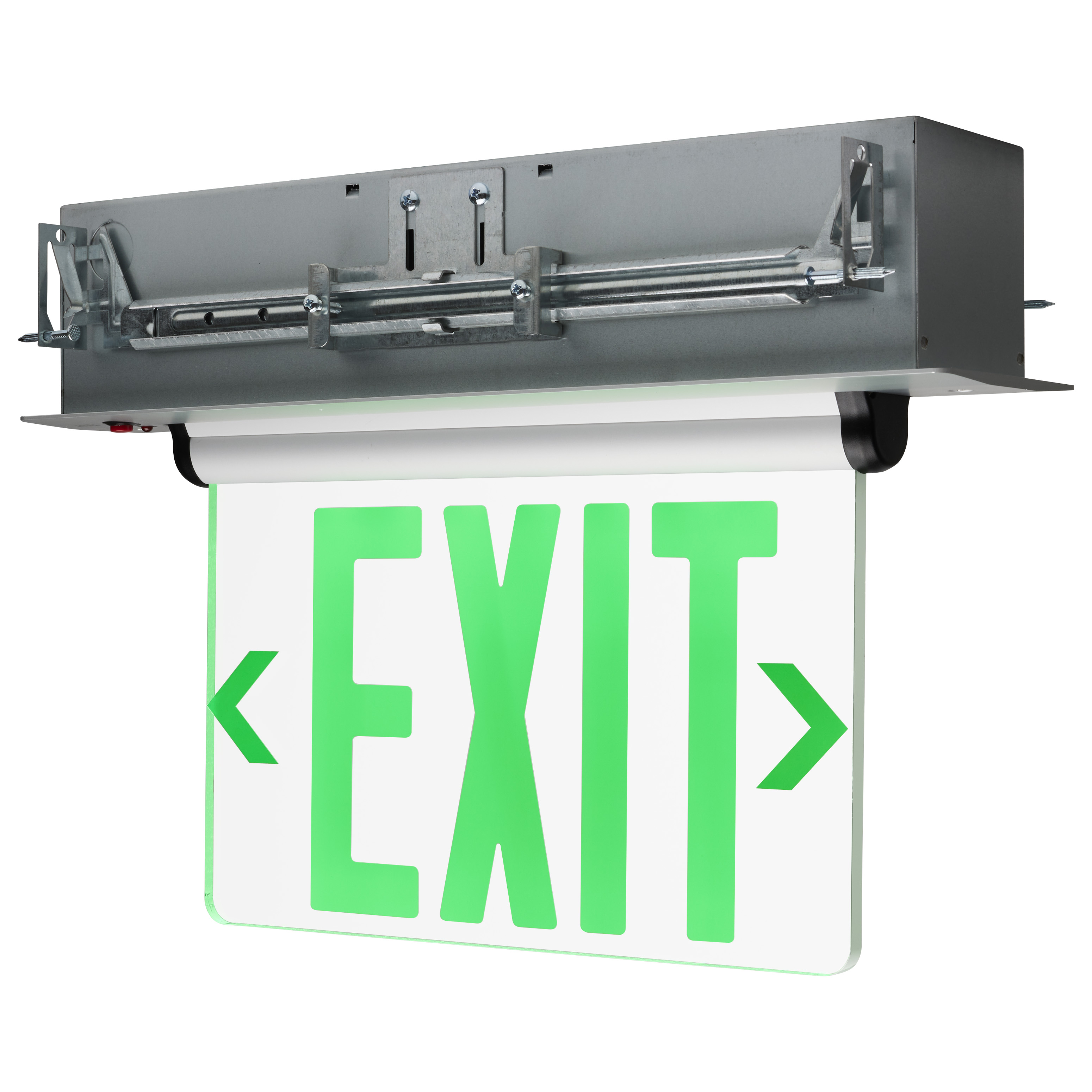 REC EL EXIT SIGN - SF GR CLR - 67-116