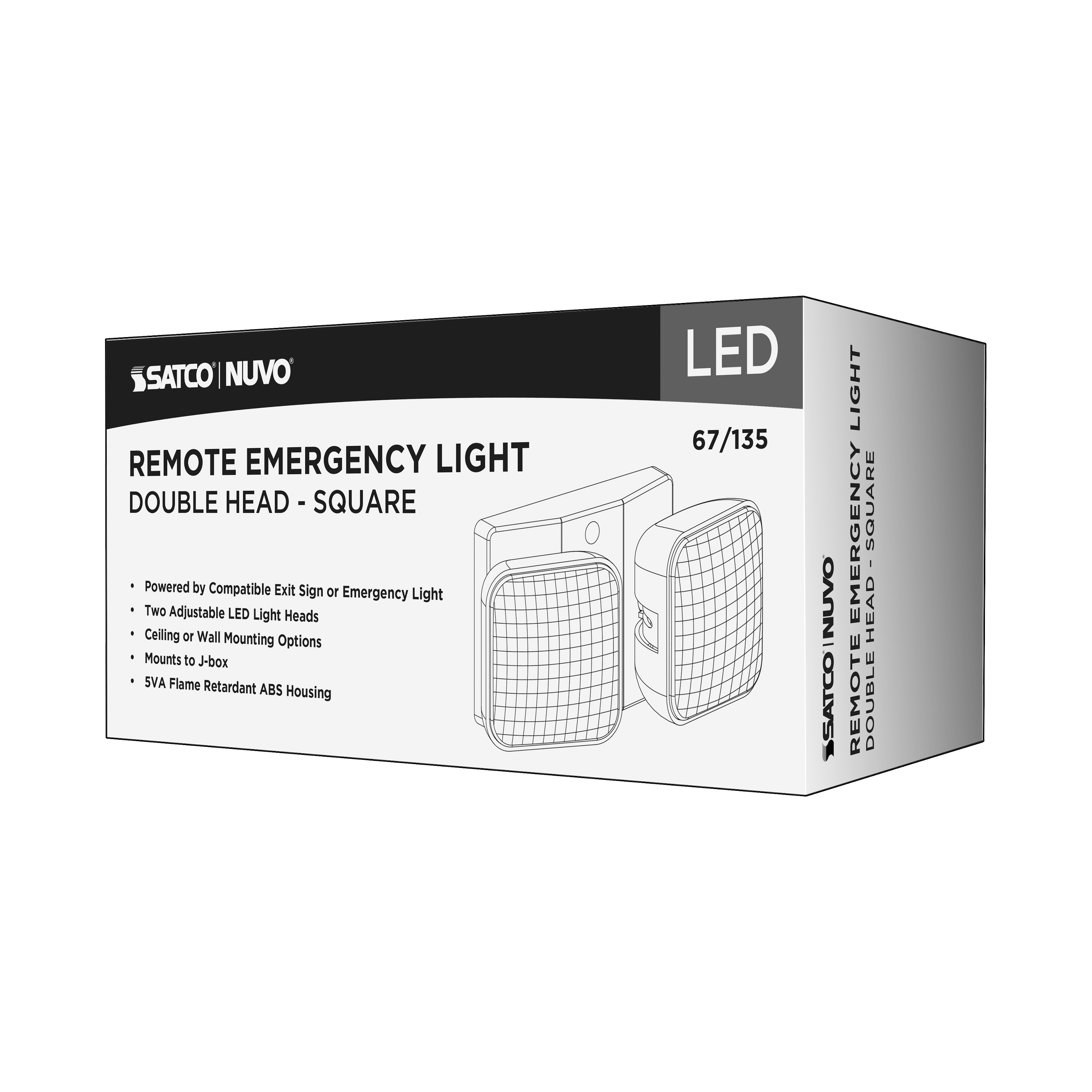 REMOTE EMERG LIGHT DH - 67-135