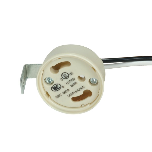 GU24 CAP L-BRACKET W/ 24" LDS - 80-1861