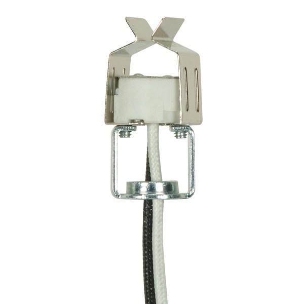 POR. HALOGEN SKT W/SRING CLIP - 80-2019