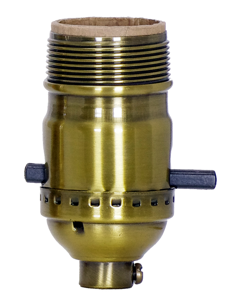REG ANT BR S.B ON/OFF PUSH SKT - 80-2442