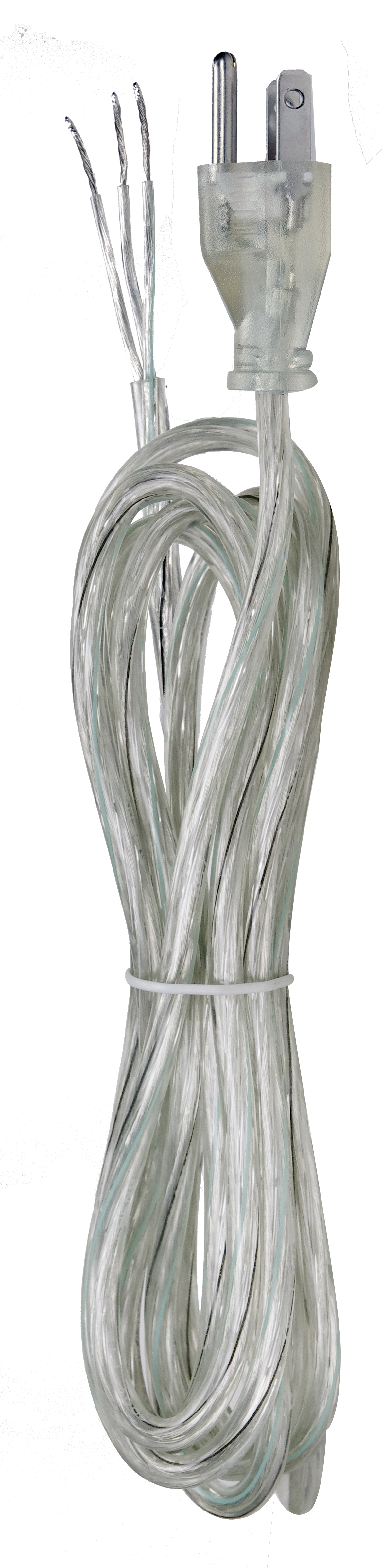10FT 18/3 SVT SILVER 105 DEG - 80-2556