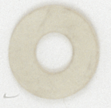 1/8 X 2" WHITE RUBBER WASHER - 90-156
