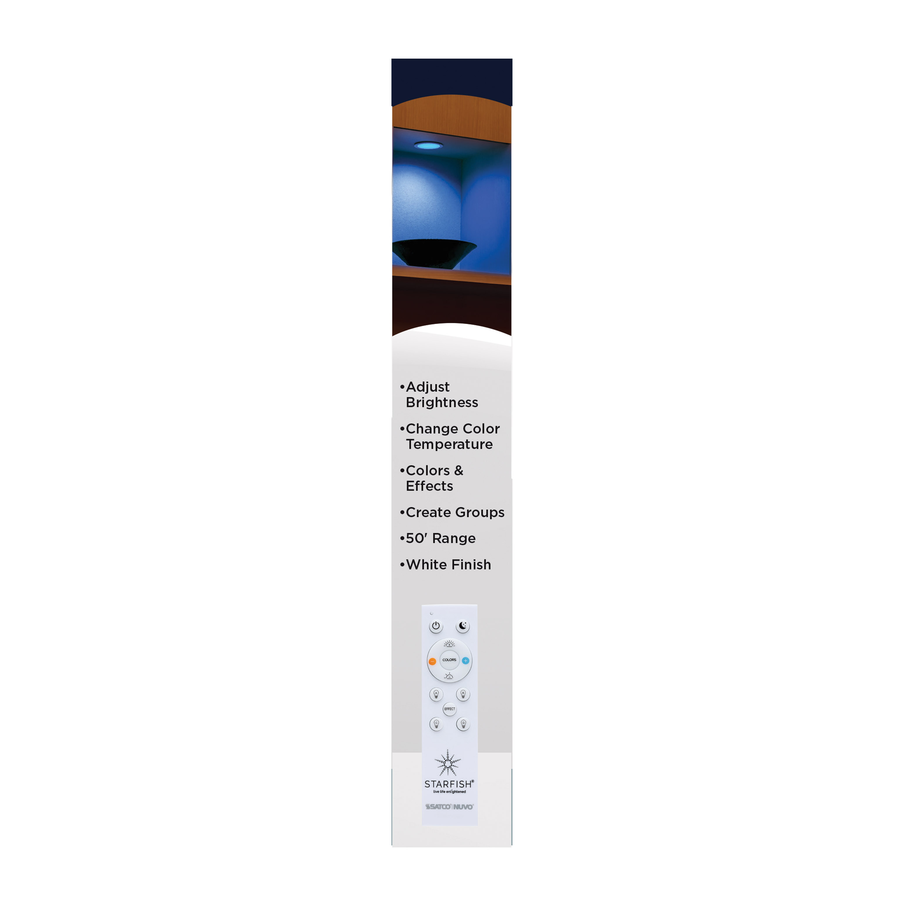 REMOTE FOR STARFISH LIGHTING - S11282