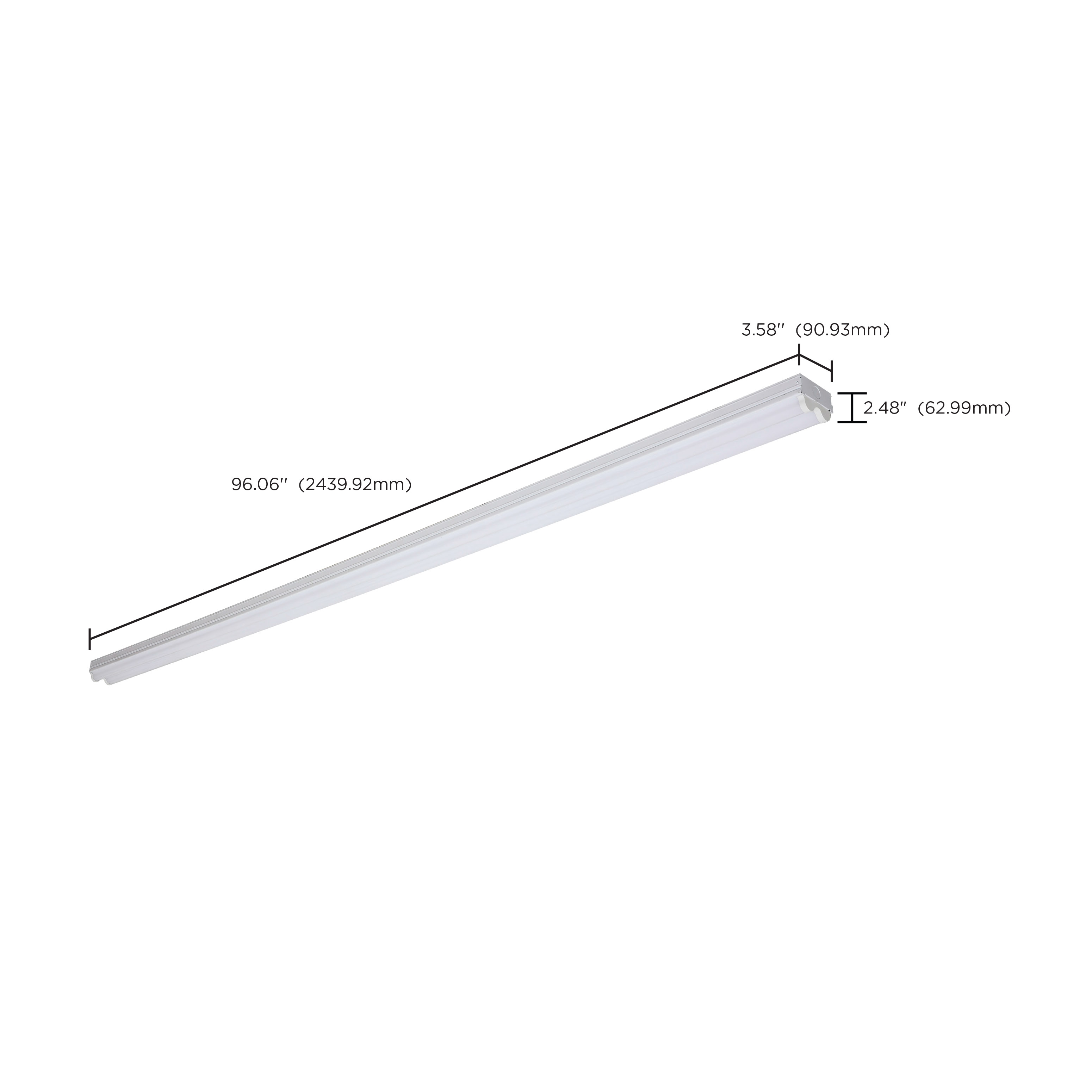65-1072 8' LED DOUBLE LIGHT STRIP