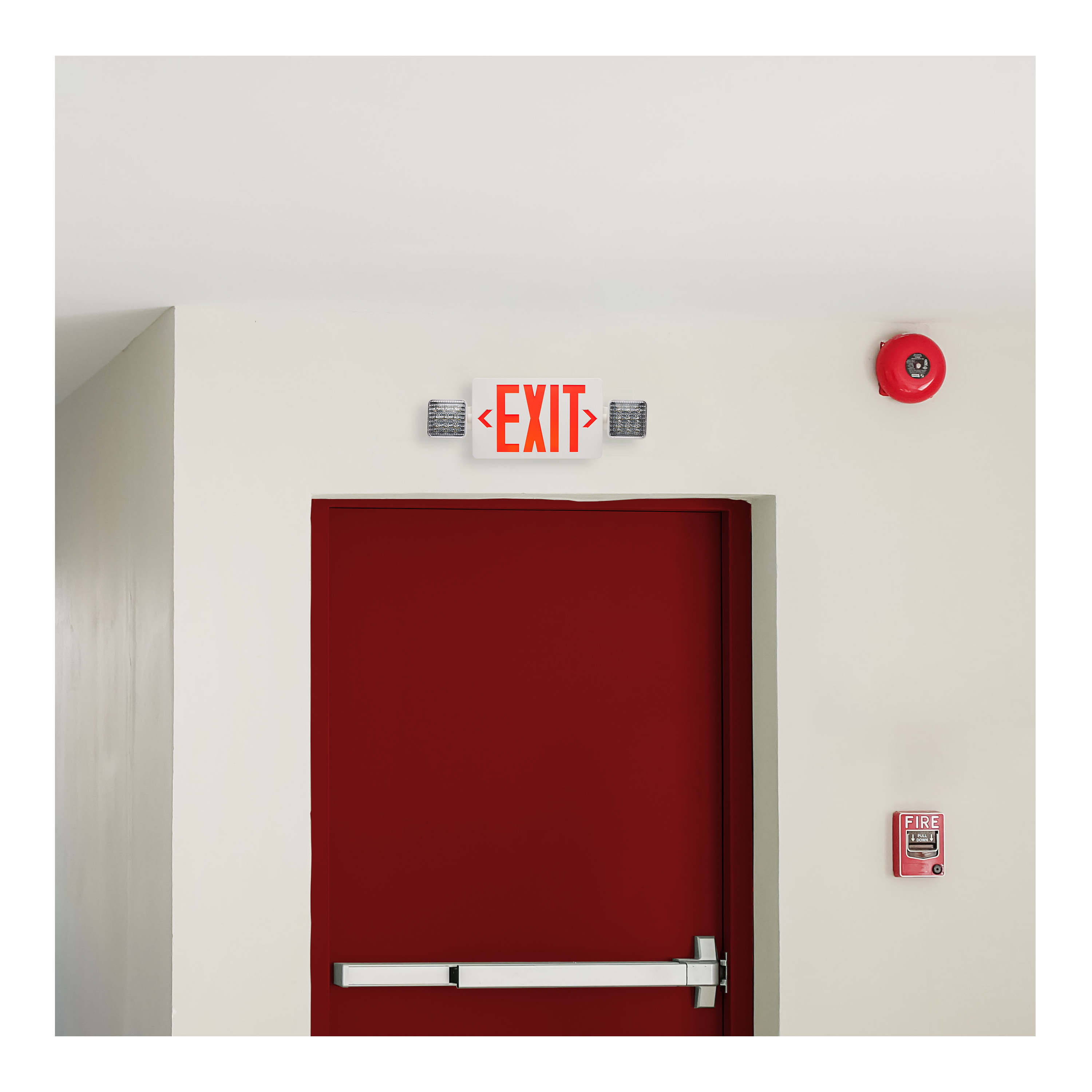 EXIT/LIGHT DH - RED - 67-121