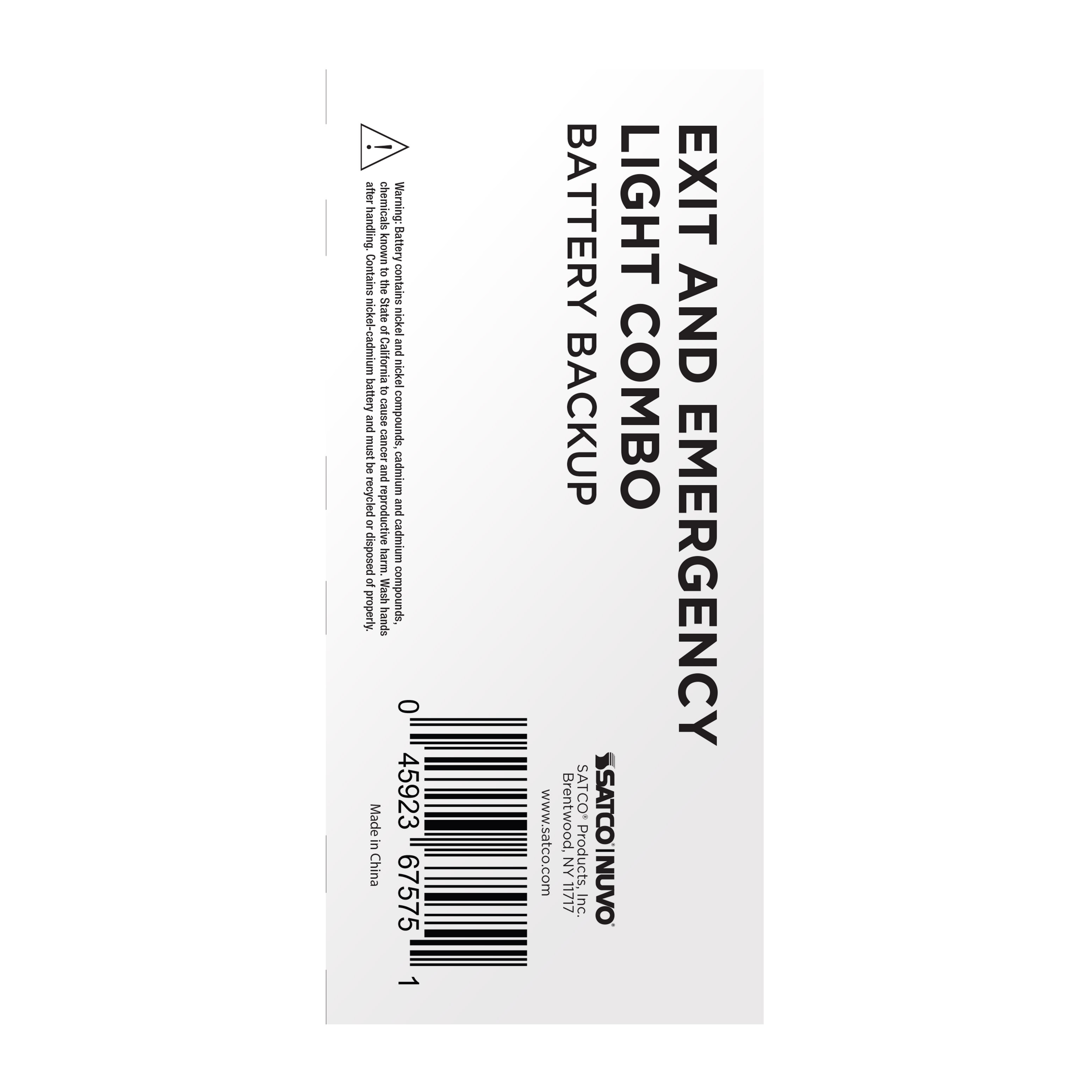EXIT/LIGHT DH - RED - 67-121