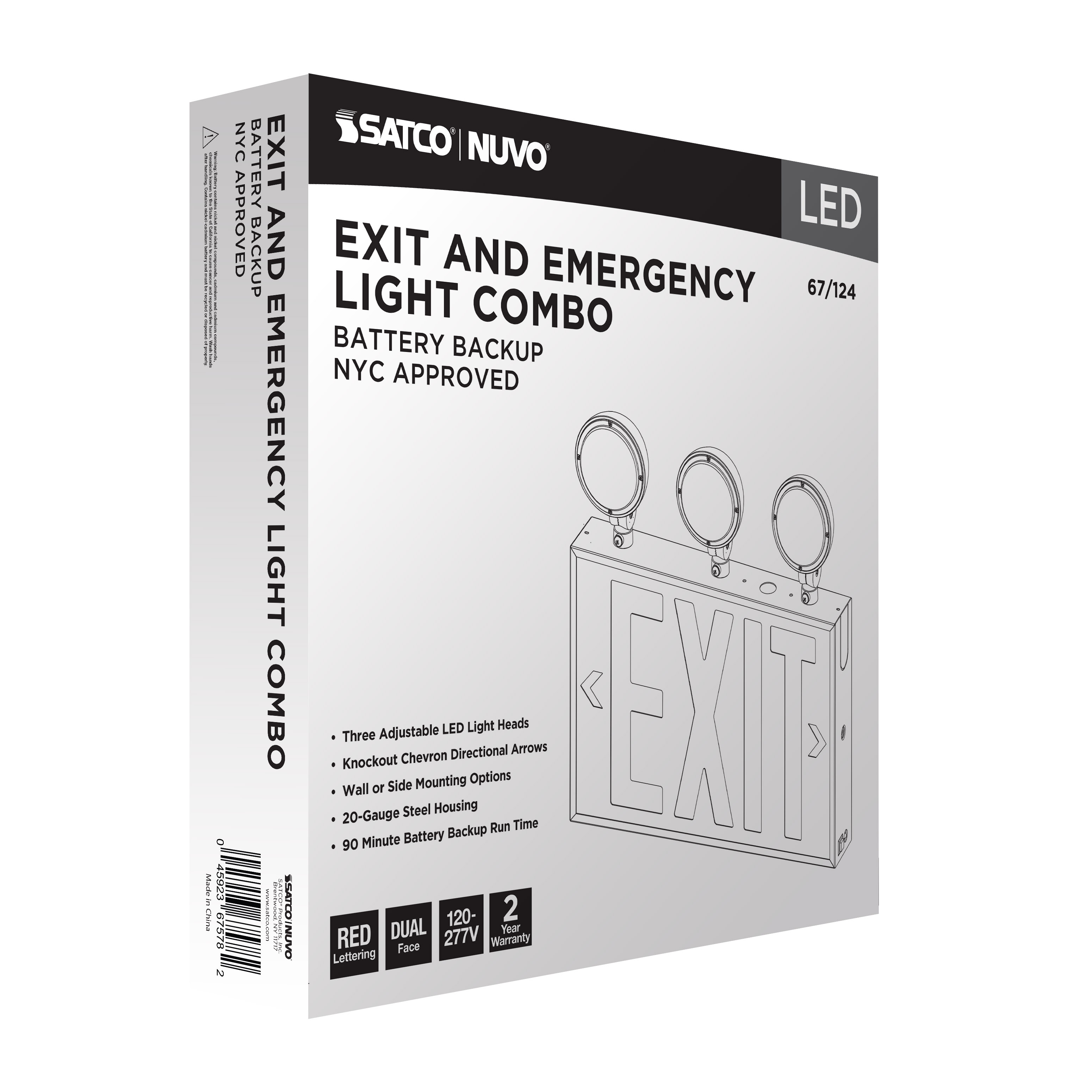 EXIT/LIGHT TH - RED - NYC - 67-124