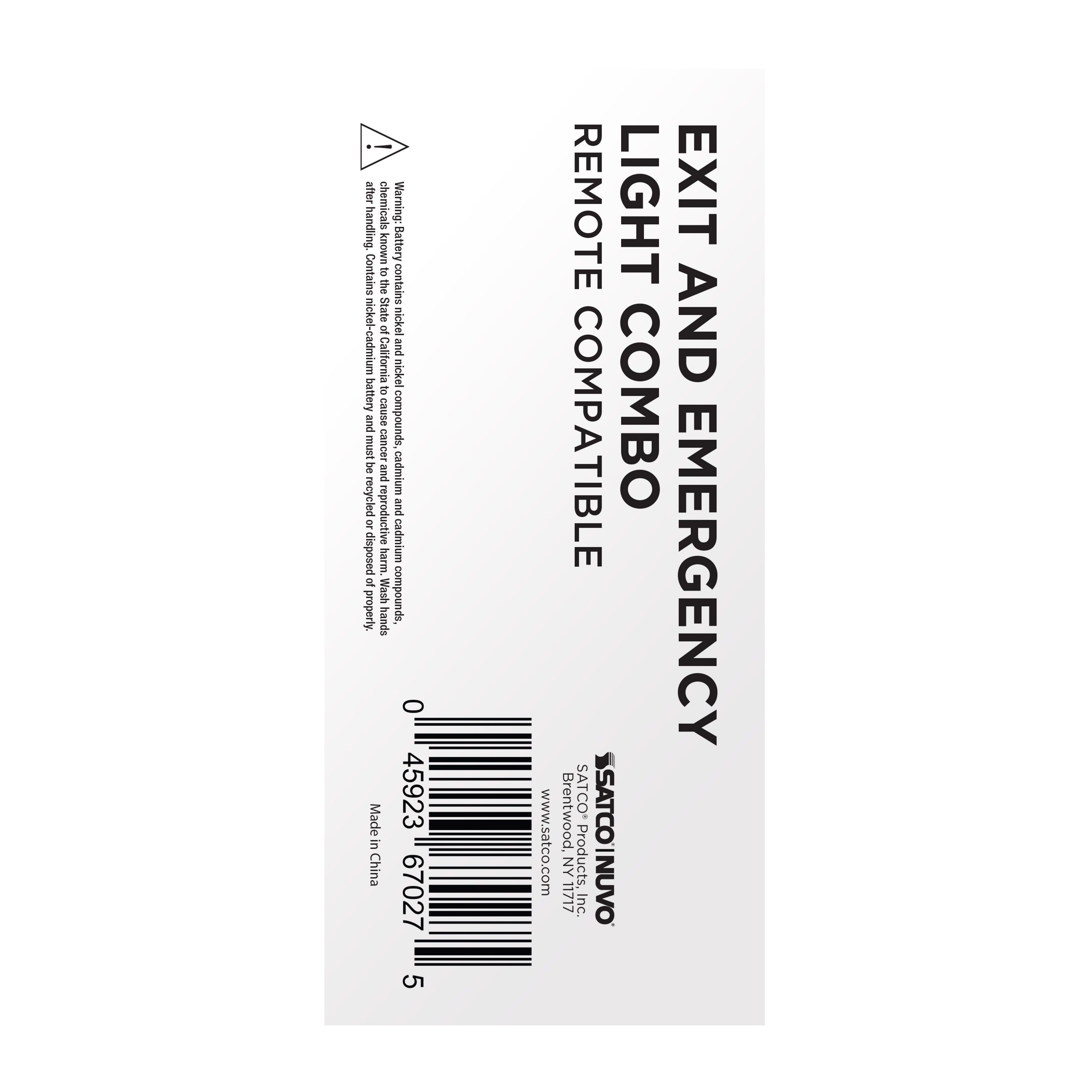 EXIT/LIGHT DH - GREEN - RC - 67-125