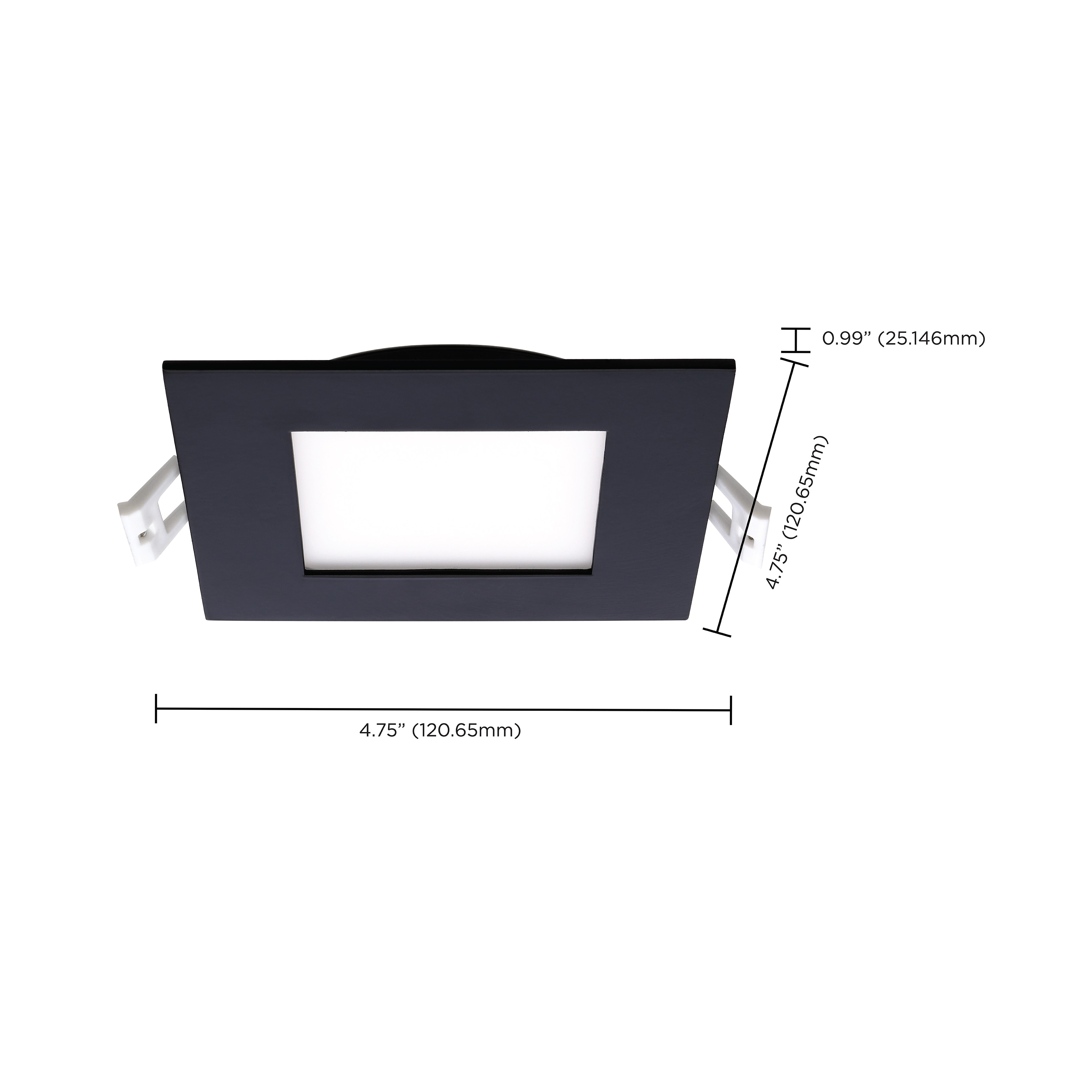 10WLED/DW/4/CCT-SEL/SQ/RD/BK - S11876R1