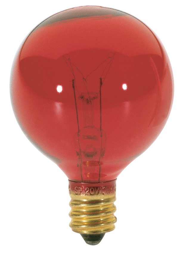 10W G12 1/2 CAND TR RED - S3833