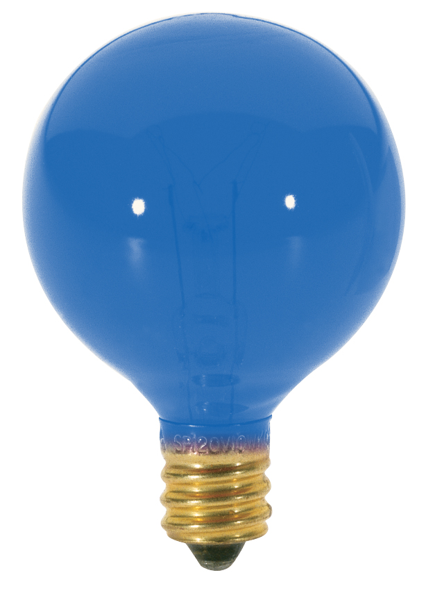 10 G12 1/2 CAND BLUE 120V - S3834