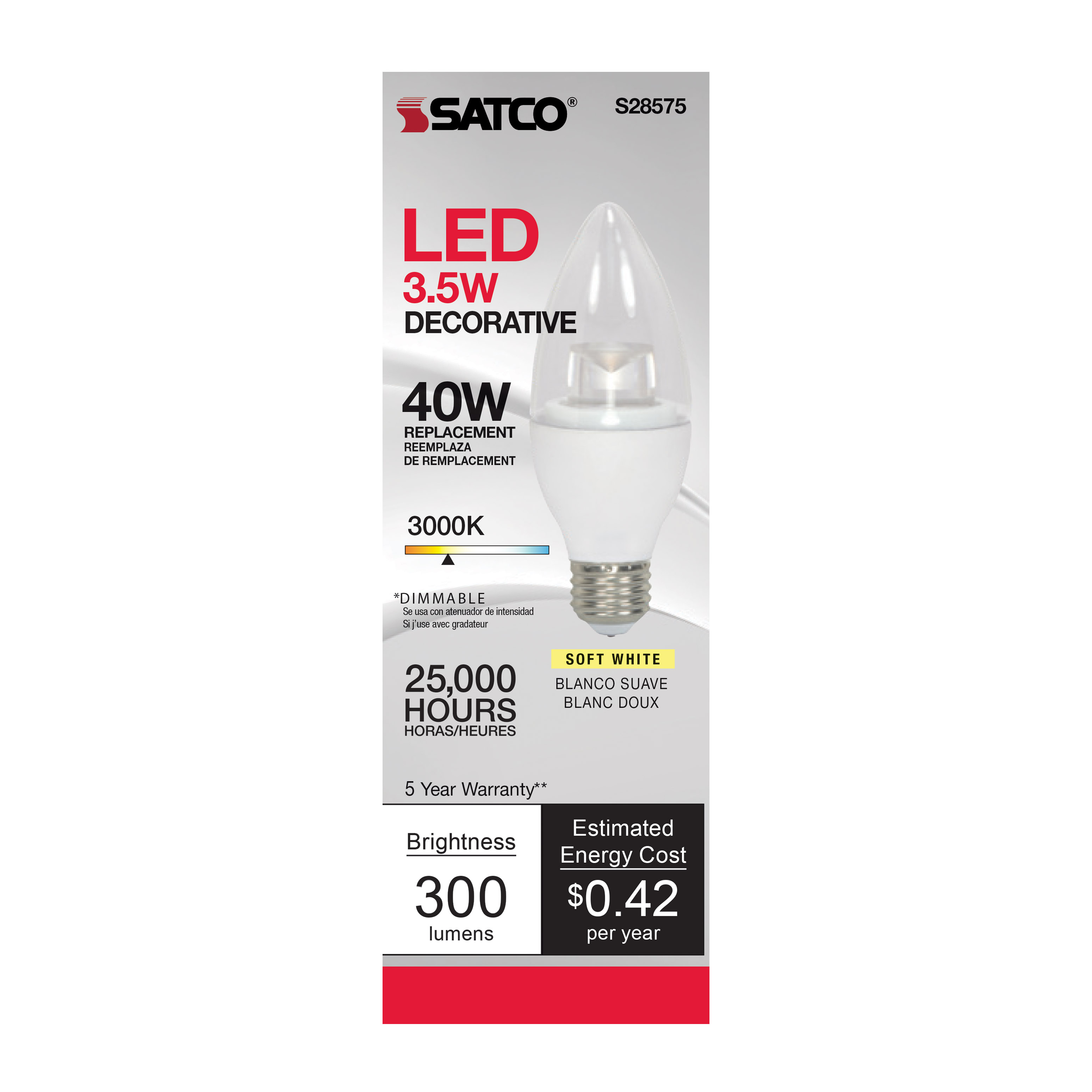 3.5ETC/LED/930/E26/120V - S28575