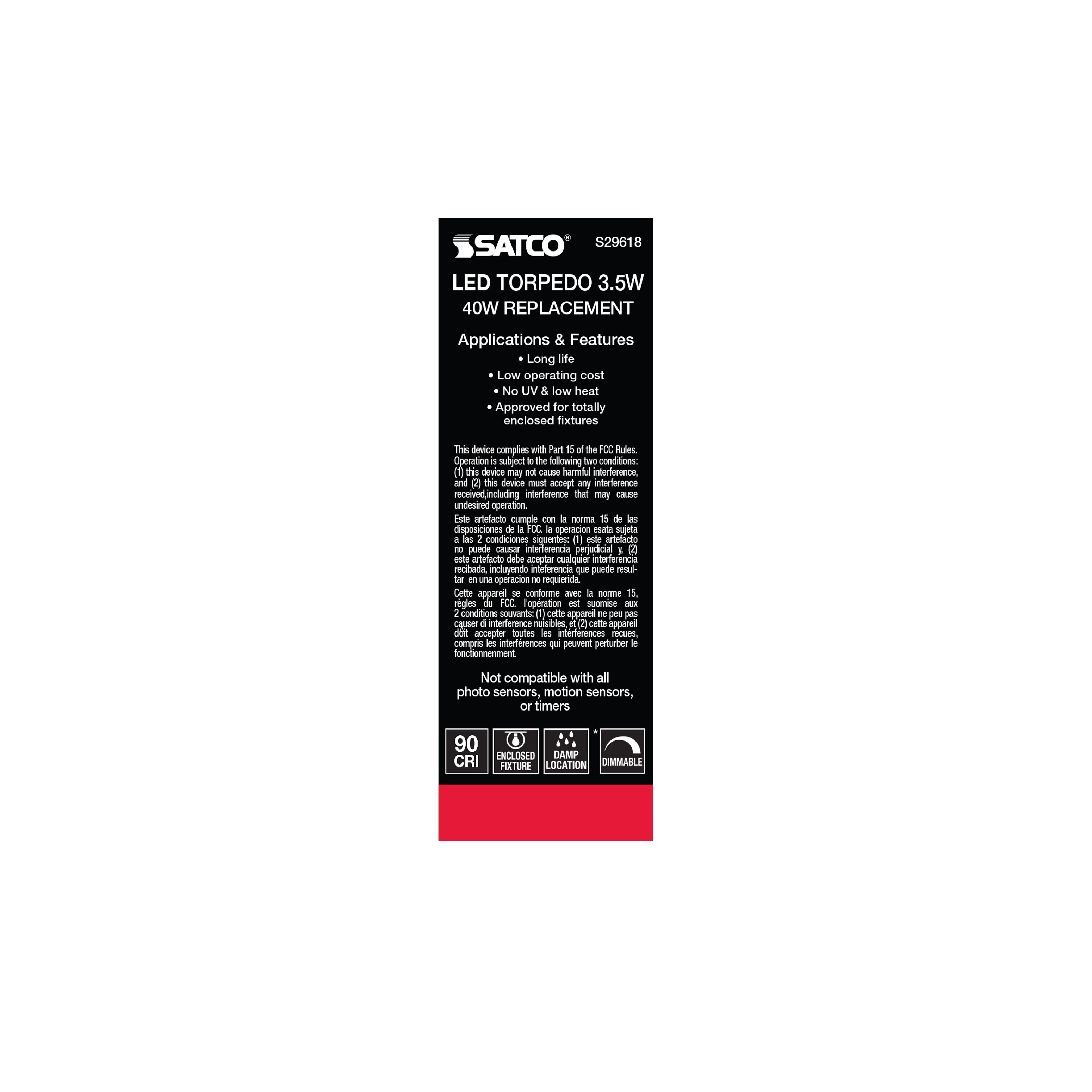 3.5CTC/LED/927/E12/120V - S29618