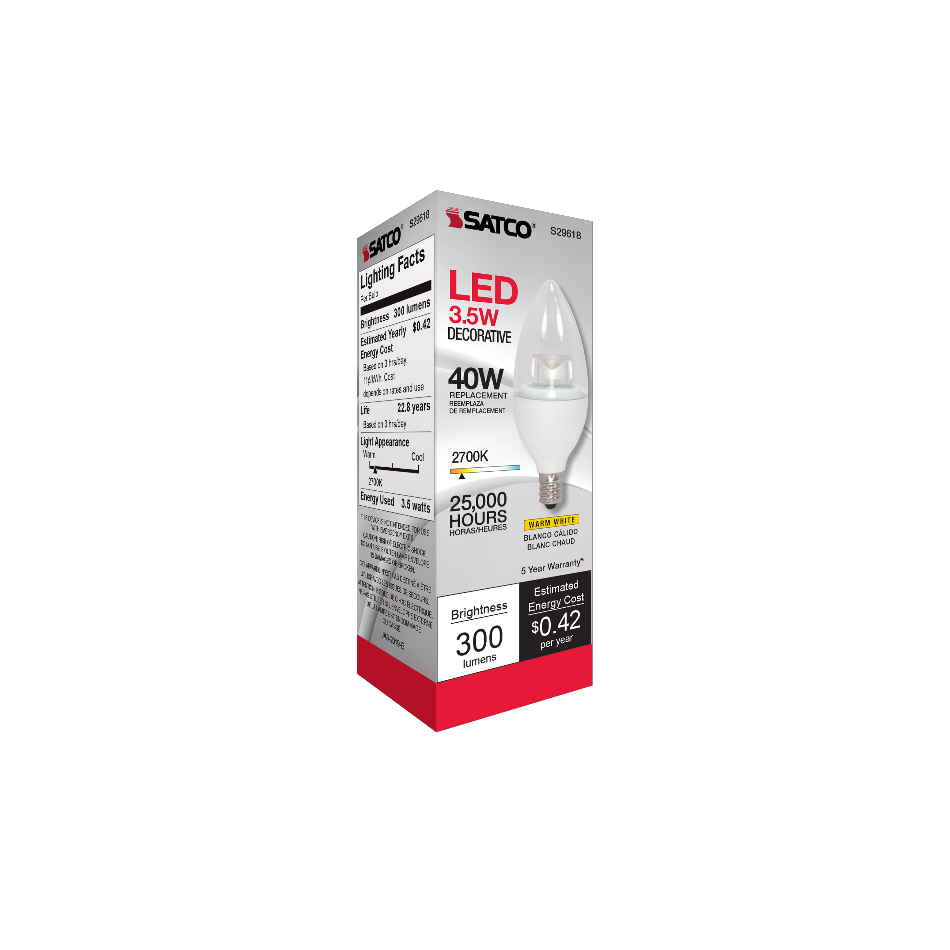 3.5CTC/LED/927/E12/120V - S29618