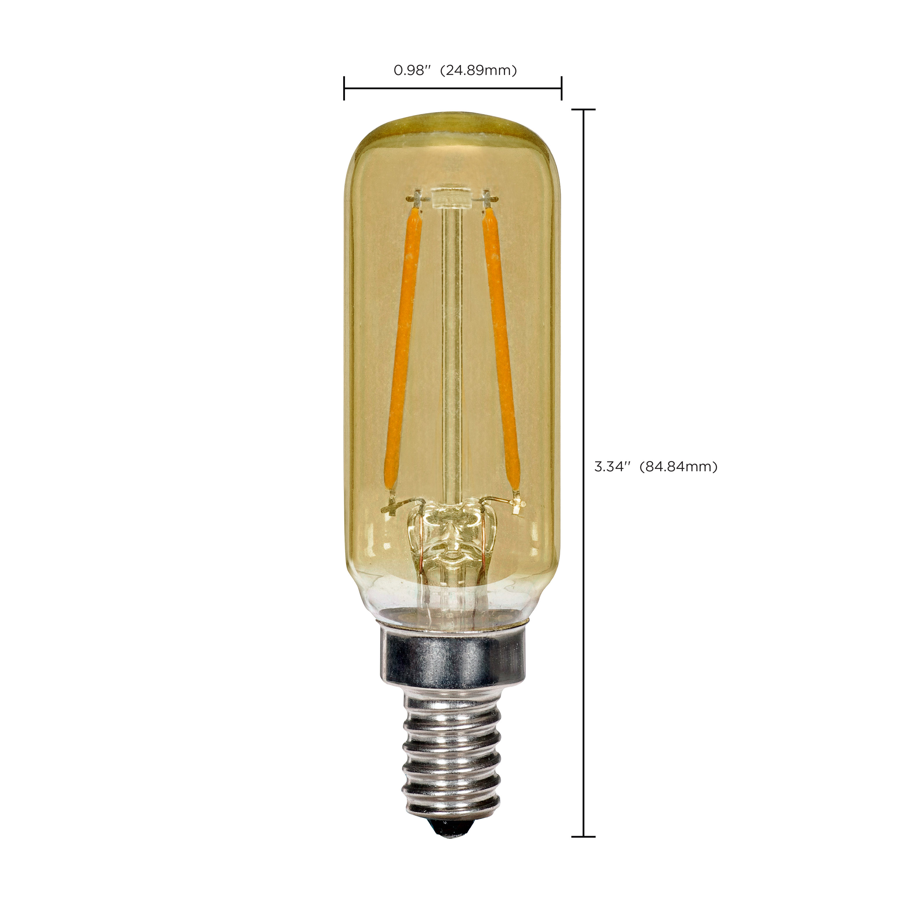 2.5T6/LED/AMB/20K/E12/120V - S9873