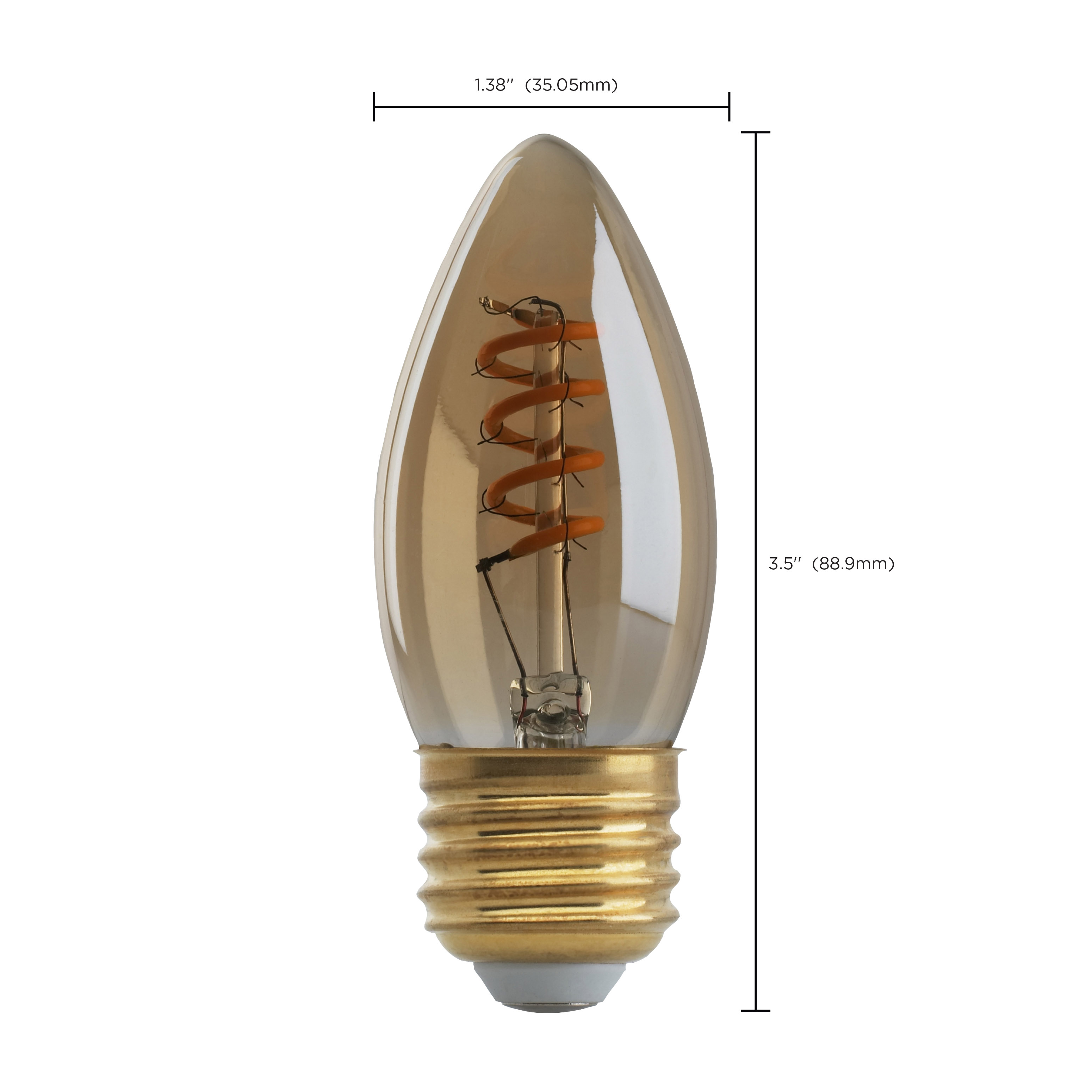 2.3ETC/SPIRAL/LED/AMB/120V - S9970
